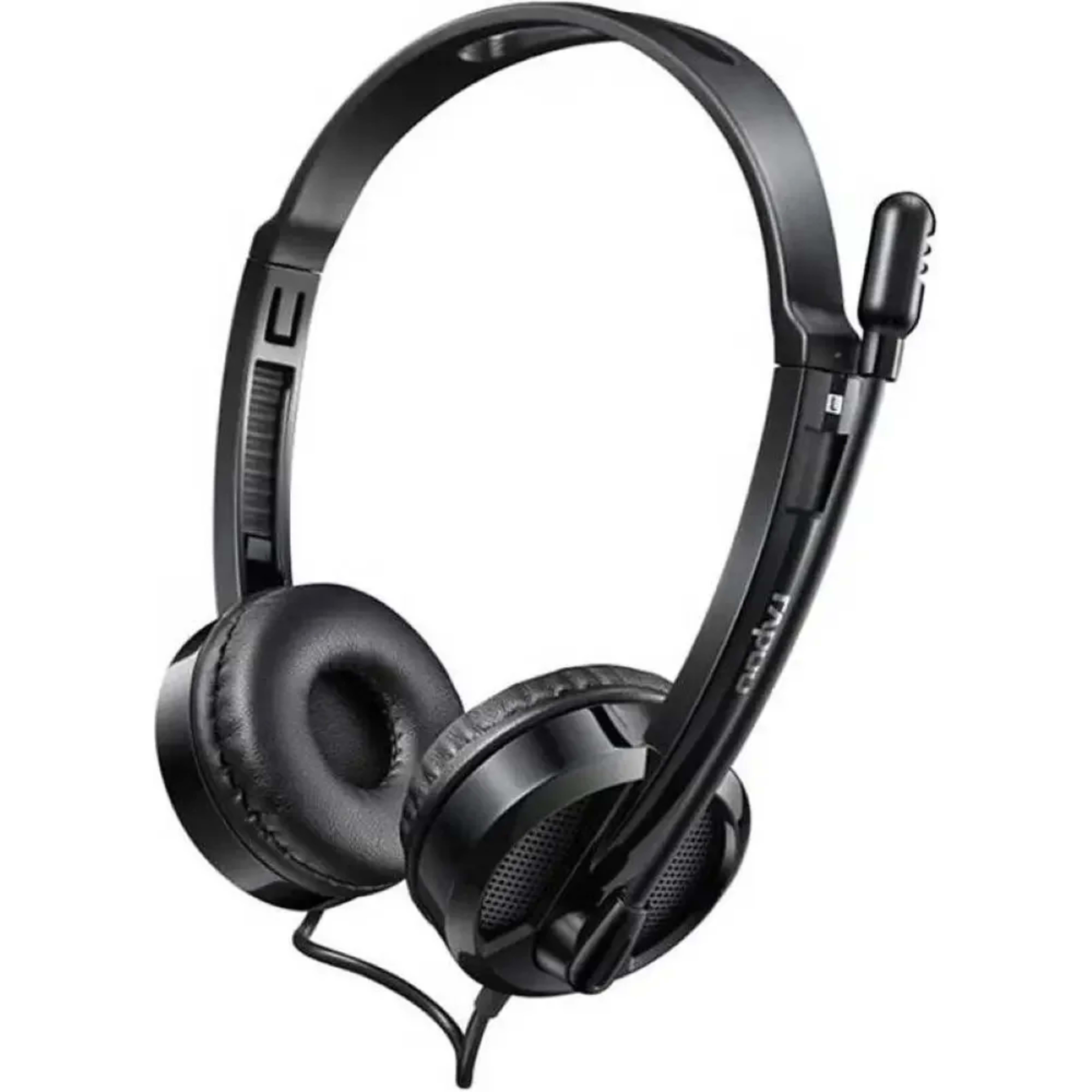 RAPOO H120 USB Stereo headset Black - Main Image RAPOO H120 USB Stereo headset Black - Main Image