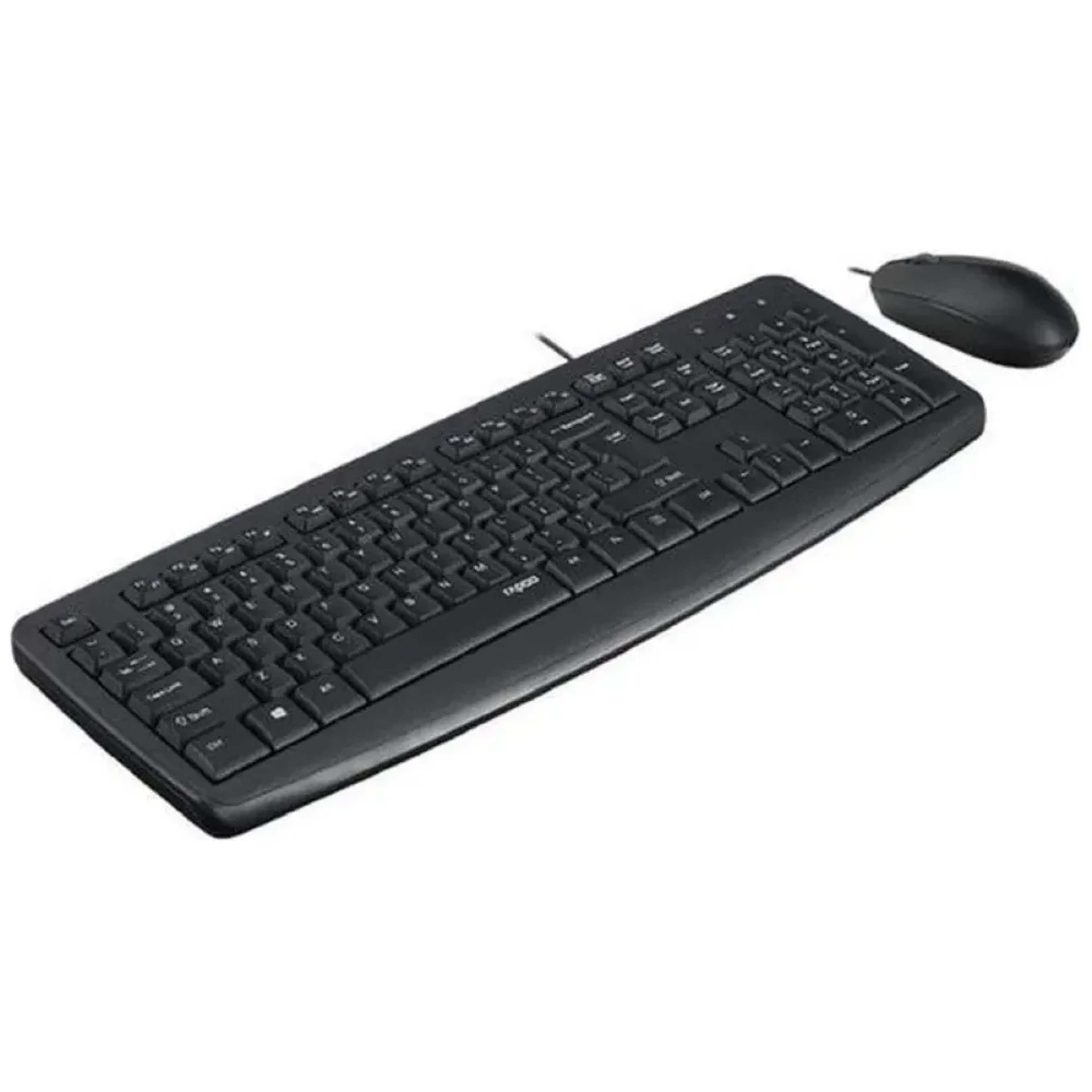 RAPOO NX1600 Wired Mouse & Keyboard Combo US_Black 3 RAPOO NX1600 Wired Mouse & Keyboard Combo US_Black thumbnail 3