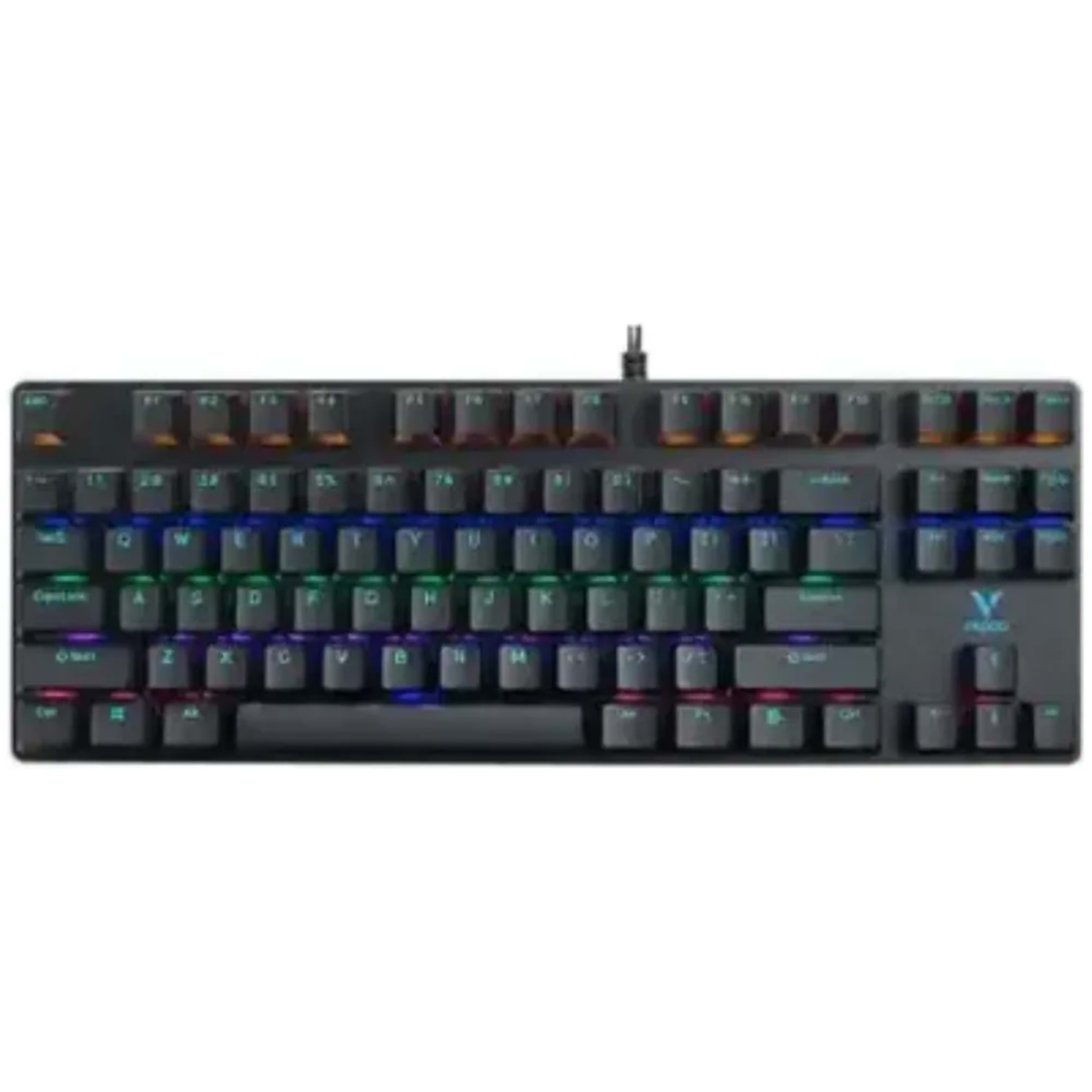 RAPOO V500 Pro 87 Backlit Mechanical Gaming Keyboard US_Black - Main Image RAPOO V500 Pro 87 Backlit Mechanical Gaming Keyboard US_Black - Main Image