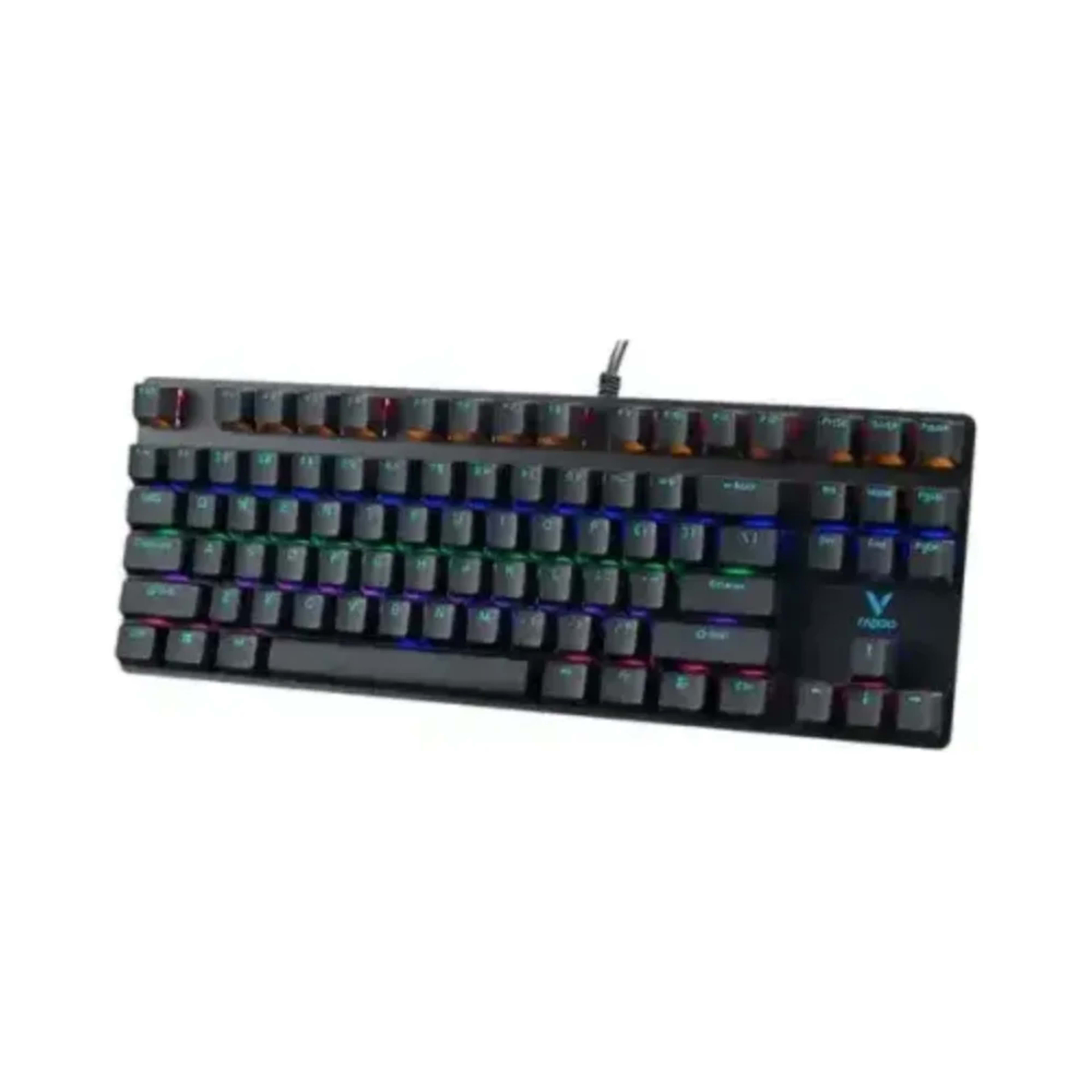 RAPOO V500 Pro 87 Backlit Mechanical Gaming Keyboard US_Black 2 RAPOO V500 Pro 87 Backlit Mechanical Gaming Keyboard US_Black thumbnail 2