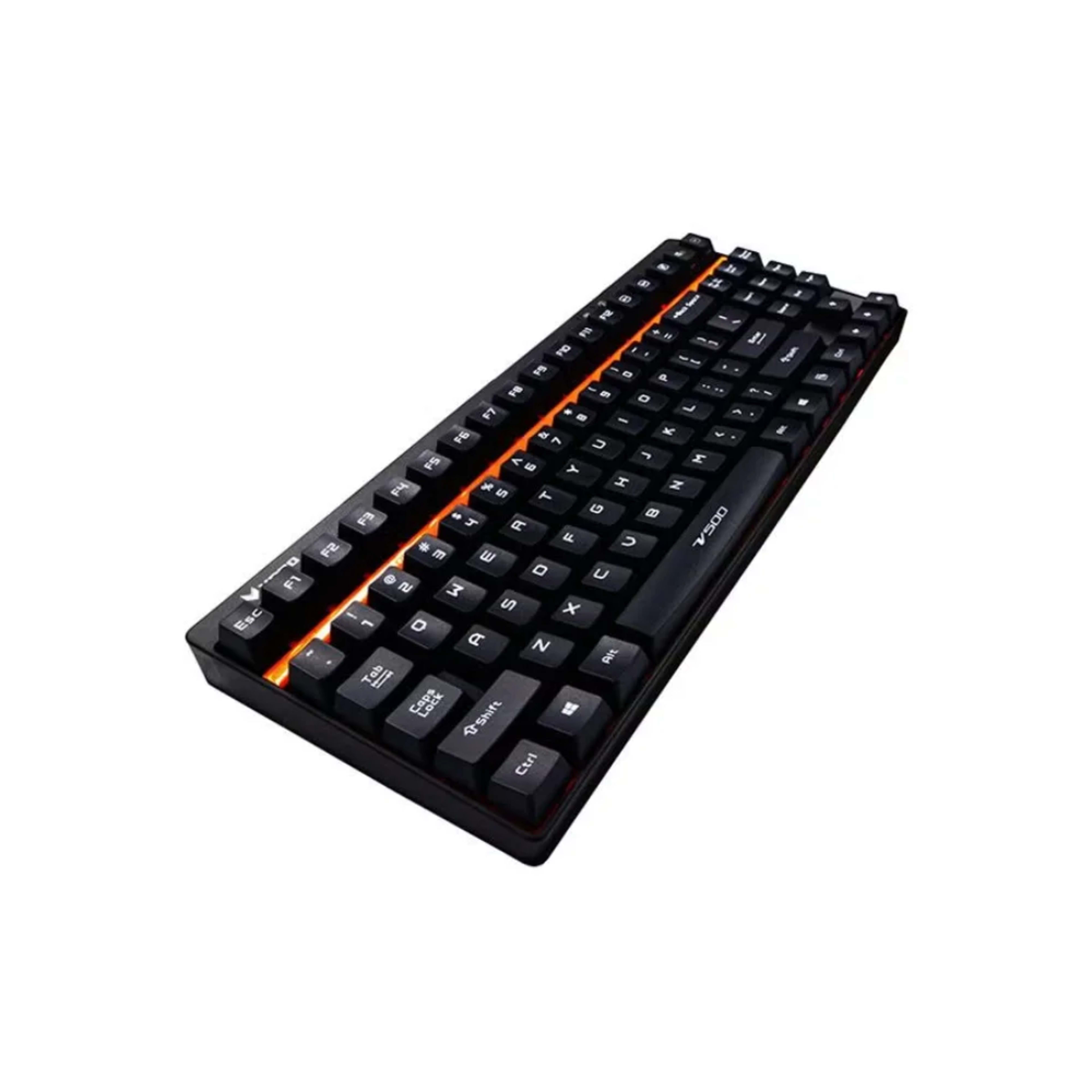 RAPOO V500 Pro Backlit Mechanical Gaming Keyboard US_Black 2 RAPOO V500 Pro Backlit Mechanical Gaming Keyboard US_Black thumbnail 2