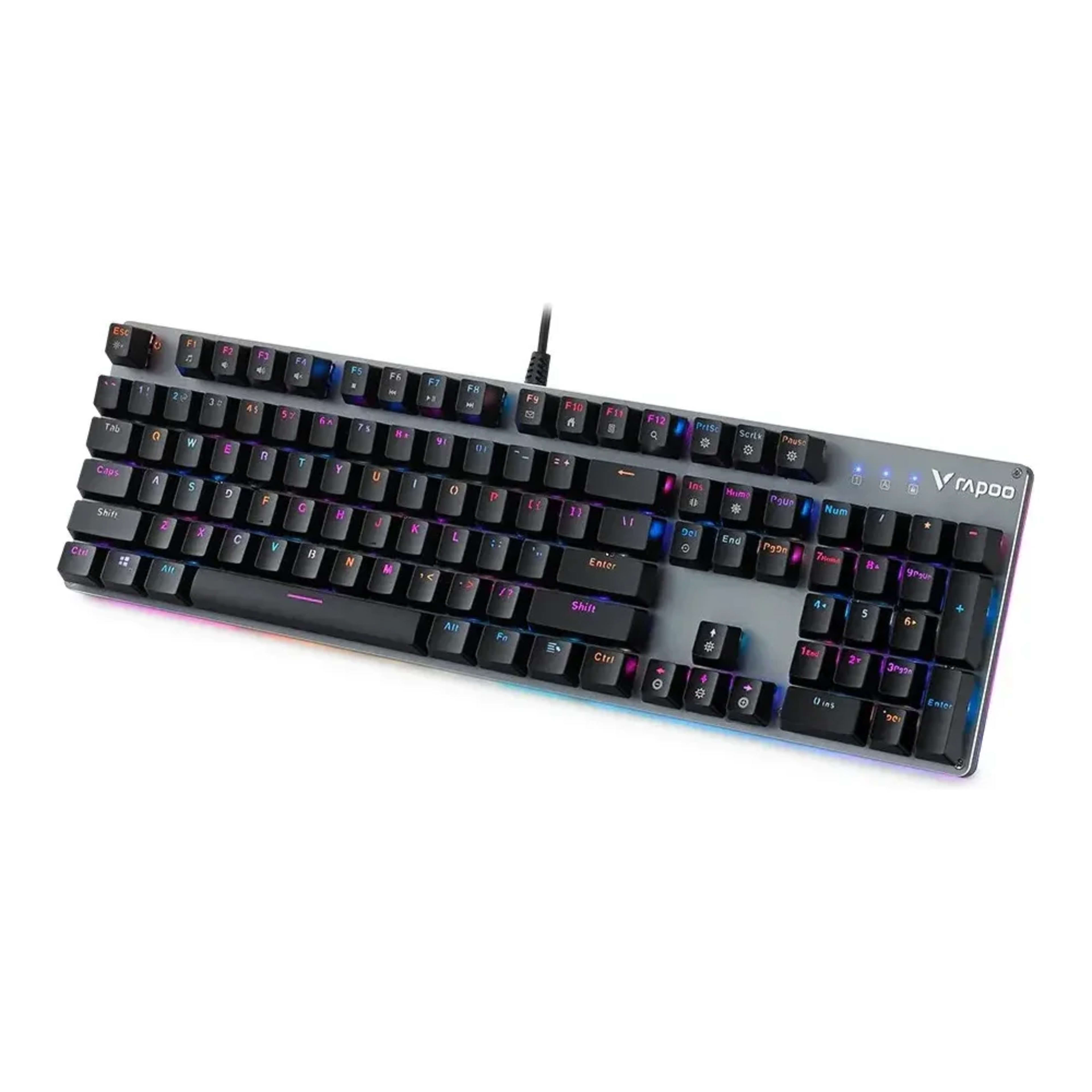 RAPOO V520 Backlit Mechanical Gaming Keyboard US_Black 2 RAPOO V520 Backlit Mechanical Gaming Keyboard US_Black thumbnail 2