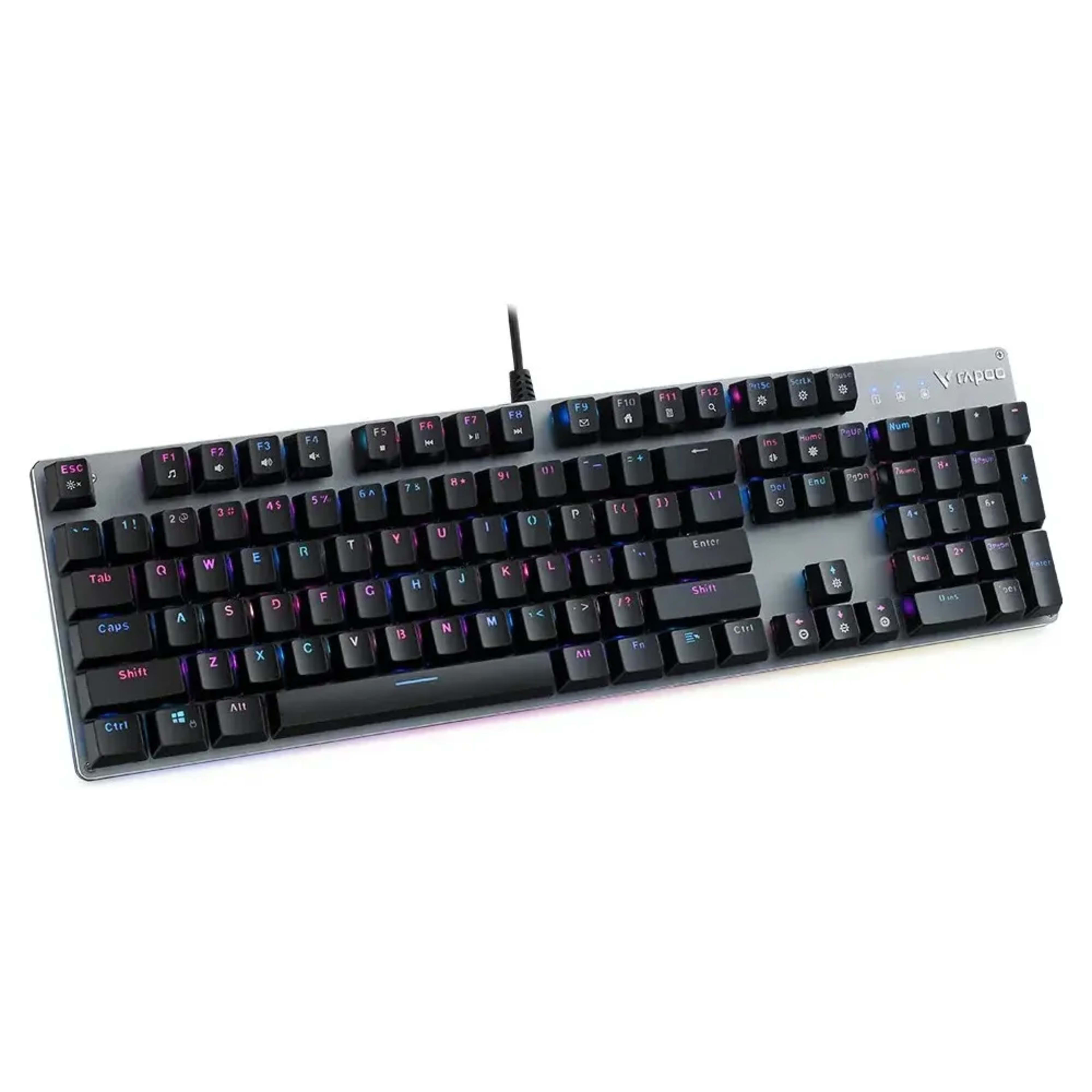 RAPOO V520 Backlit Mechanical Gaming Keyboard US_Black 3 RAPOO V520 Backlit Mechanical Gaming Keyboard US_Black thumbnail 3