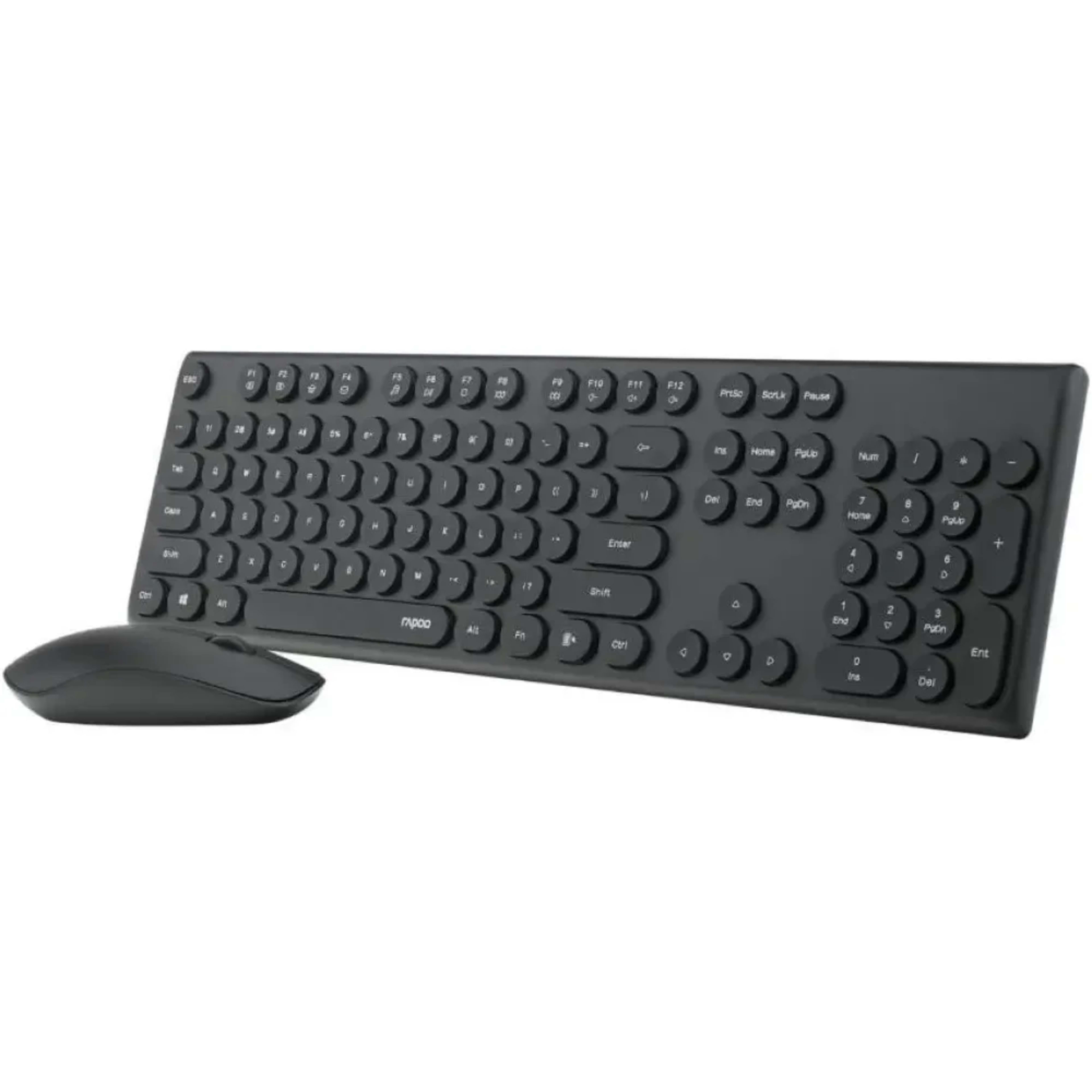 RAPOO X260S Wireless Mouse & Keyboard  US_Black - Main Image