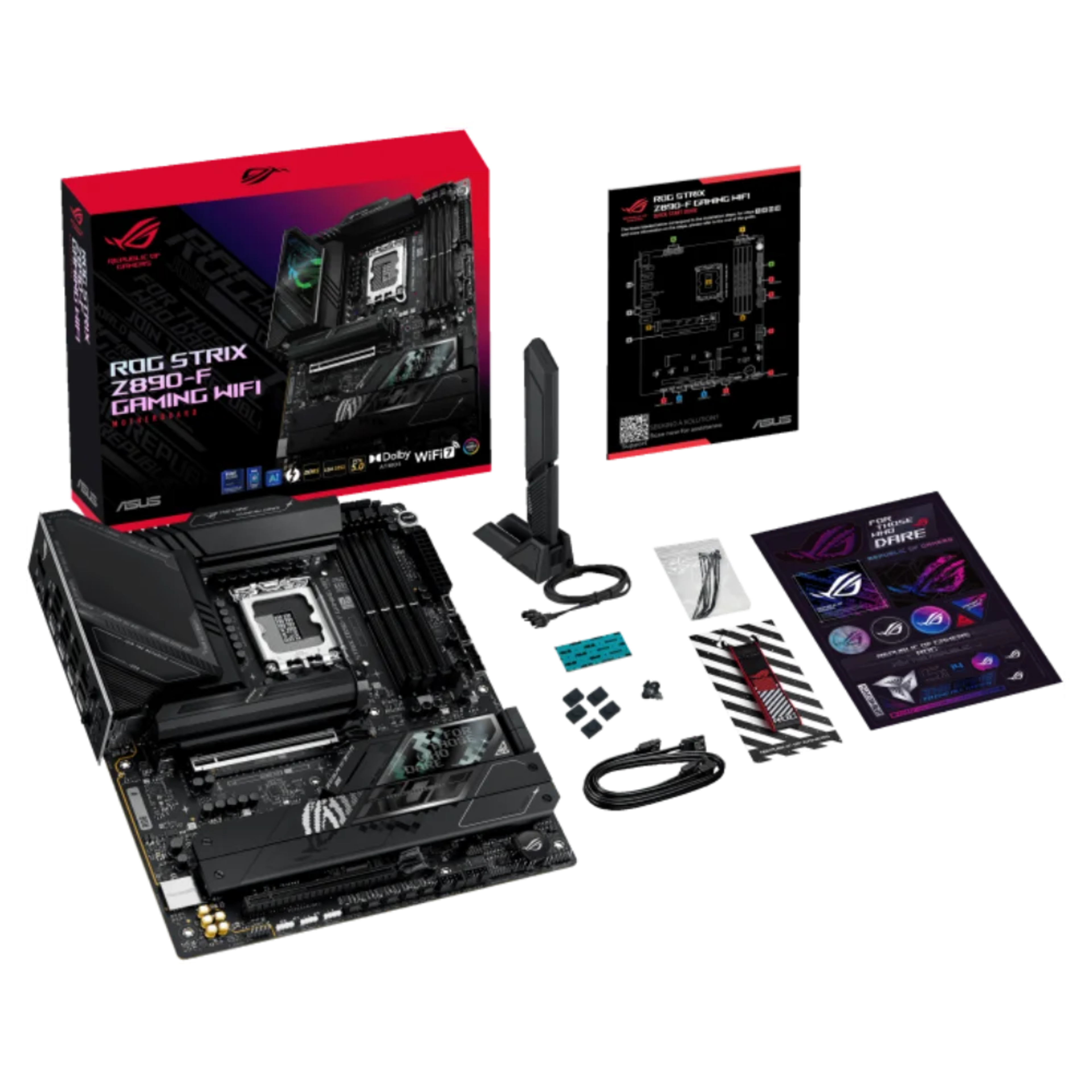 ASUS ROG STRIX Z890-F GAMING (WIFI) - Main Image ASUS ROG STRIX Z890-F GAMING (WIFI) - Main Image