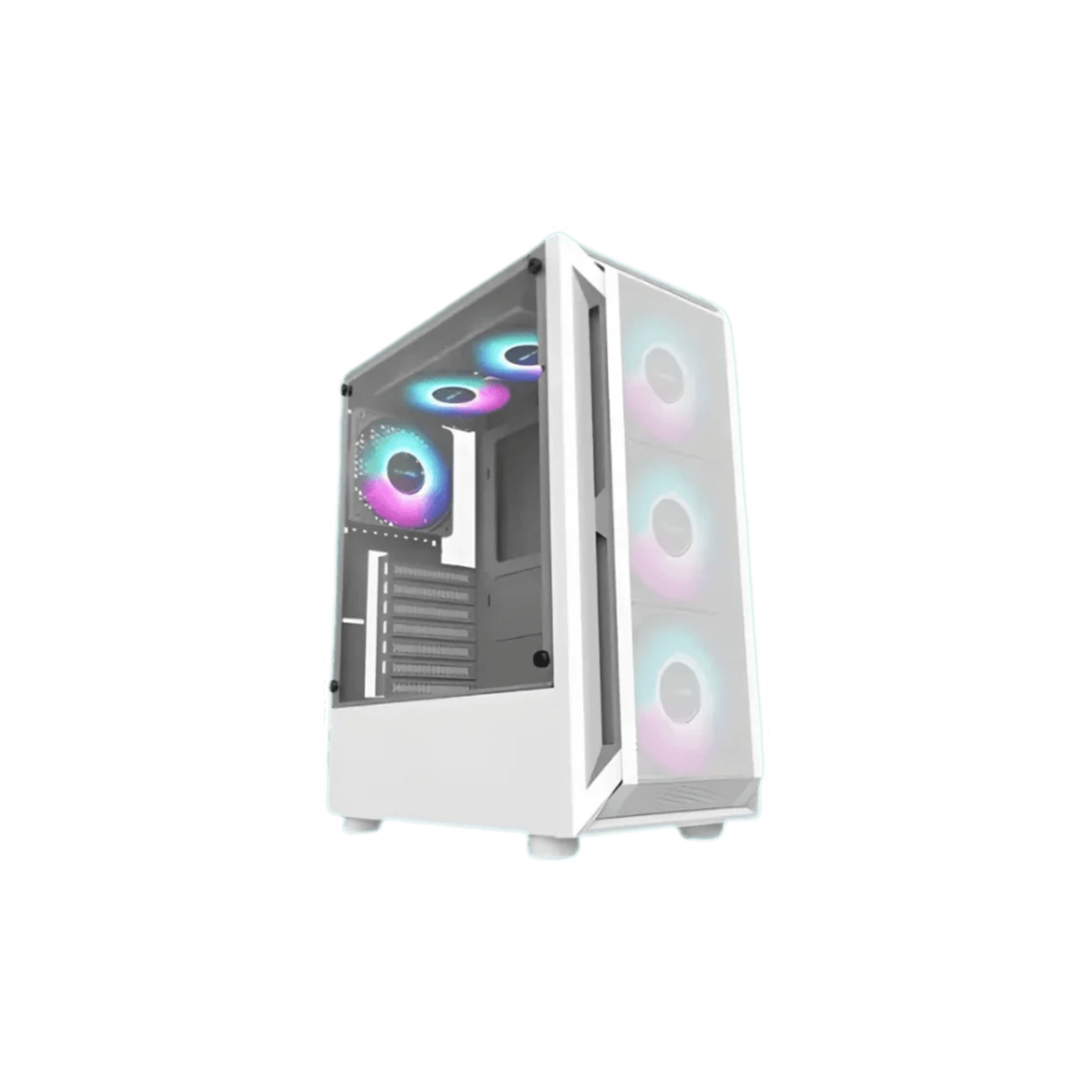 Sonic R19 ATX ARGB Gaming Case - White - Main Image Sonic R19 ATX ARGB Gaming Case - White - Main Image