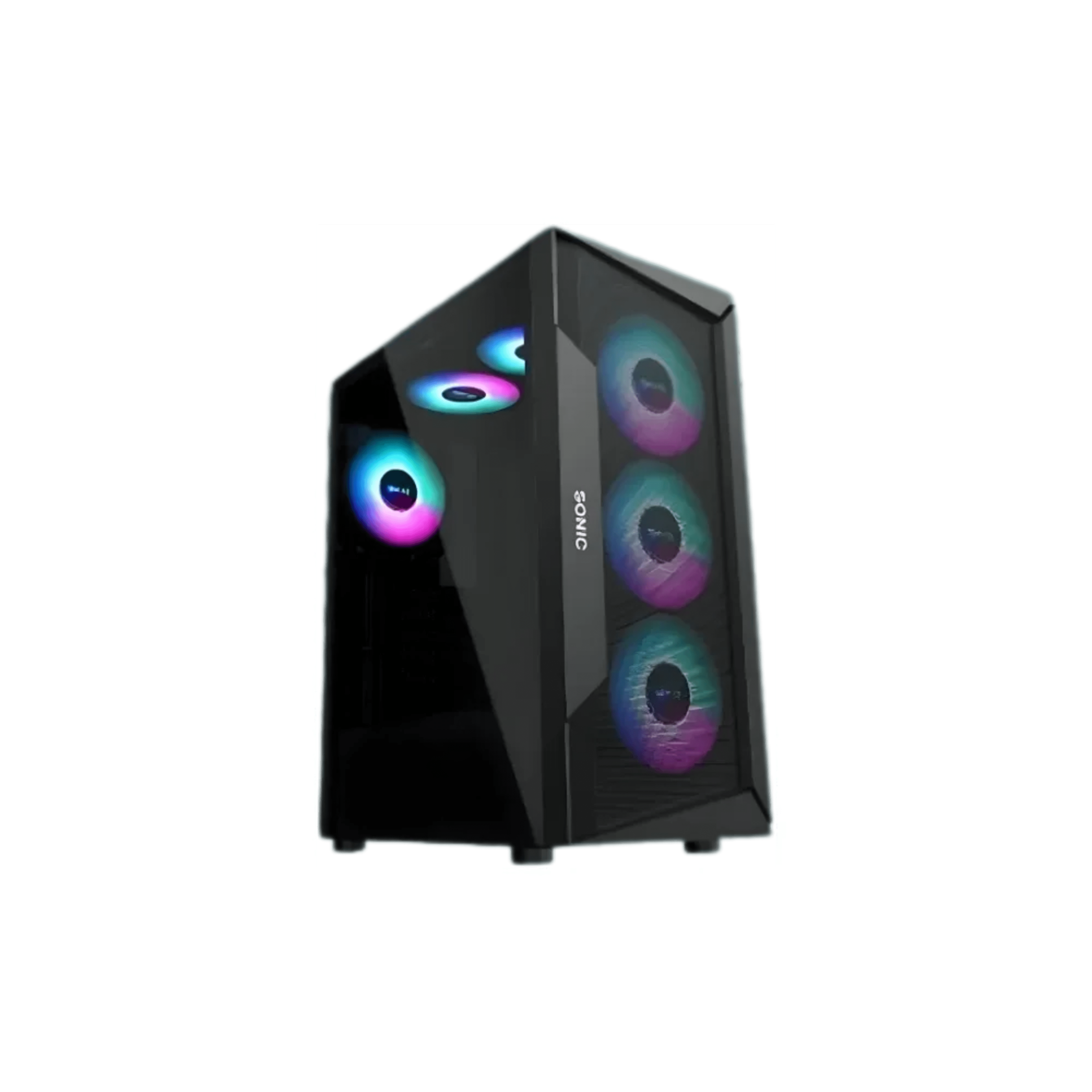 Sonic R28 Gaming Case - Black - Main Image Sonic R28 Gaming Case - Black - Main Image