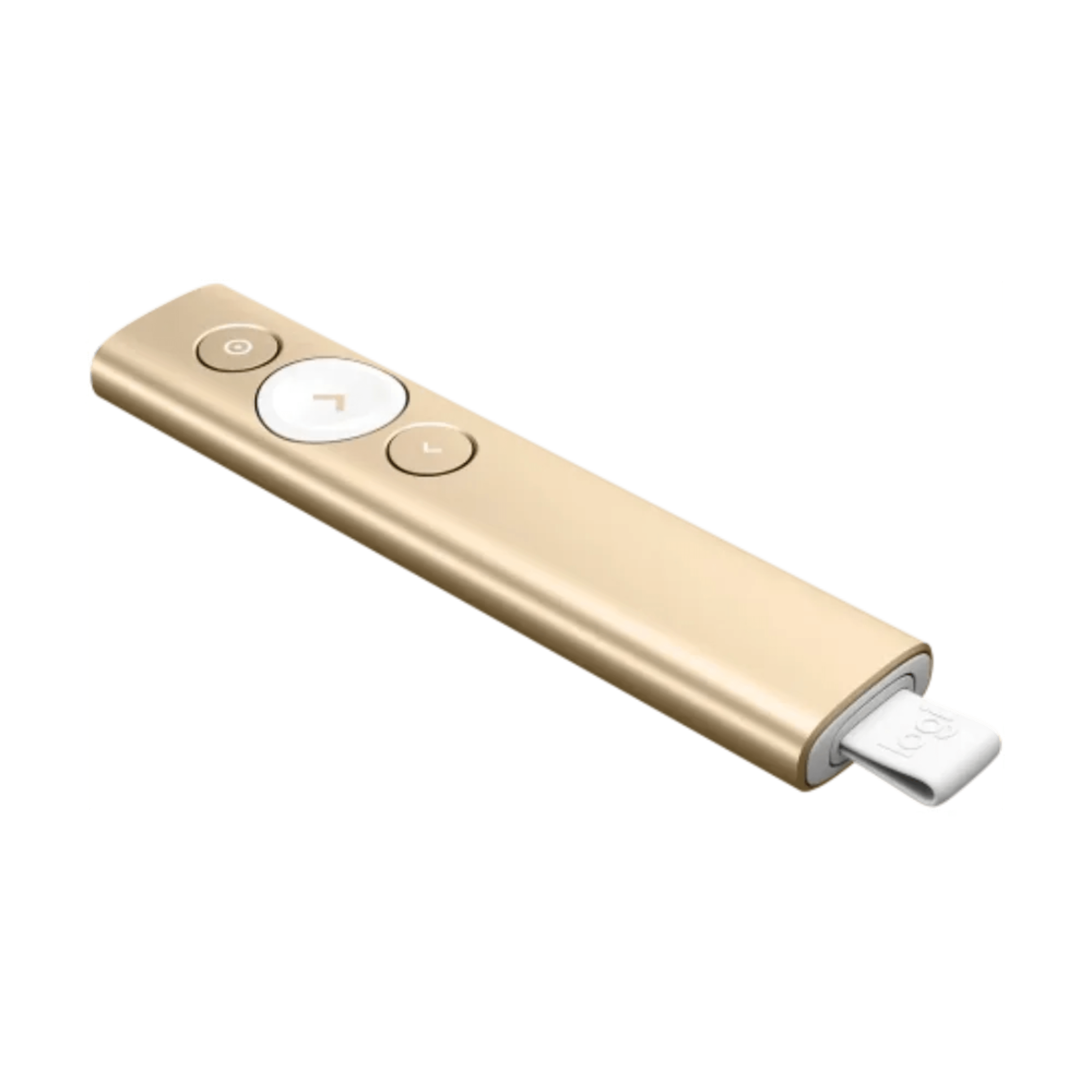 Logitech SPOTLIGHT Presentation Remote - Golden 3 Logitech SPOTLIGHT Presentation Remote - Golden thumbnail 3
