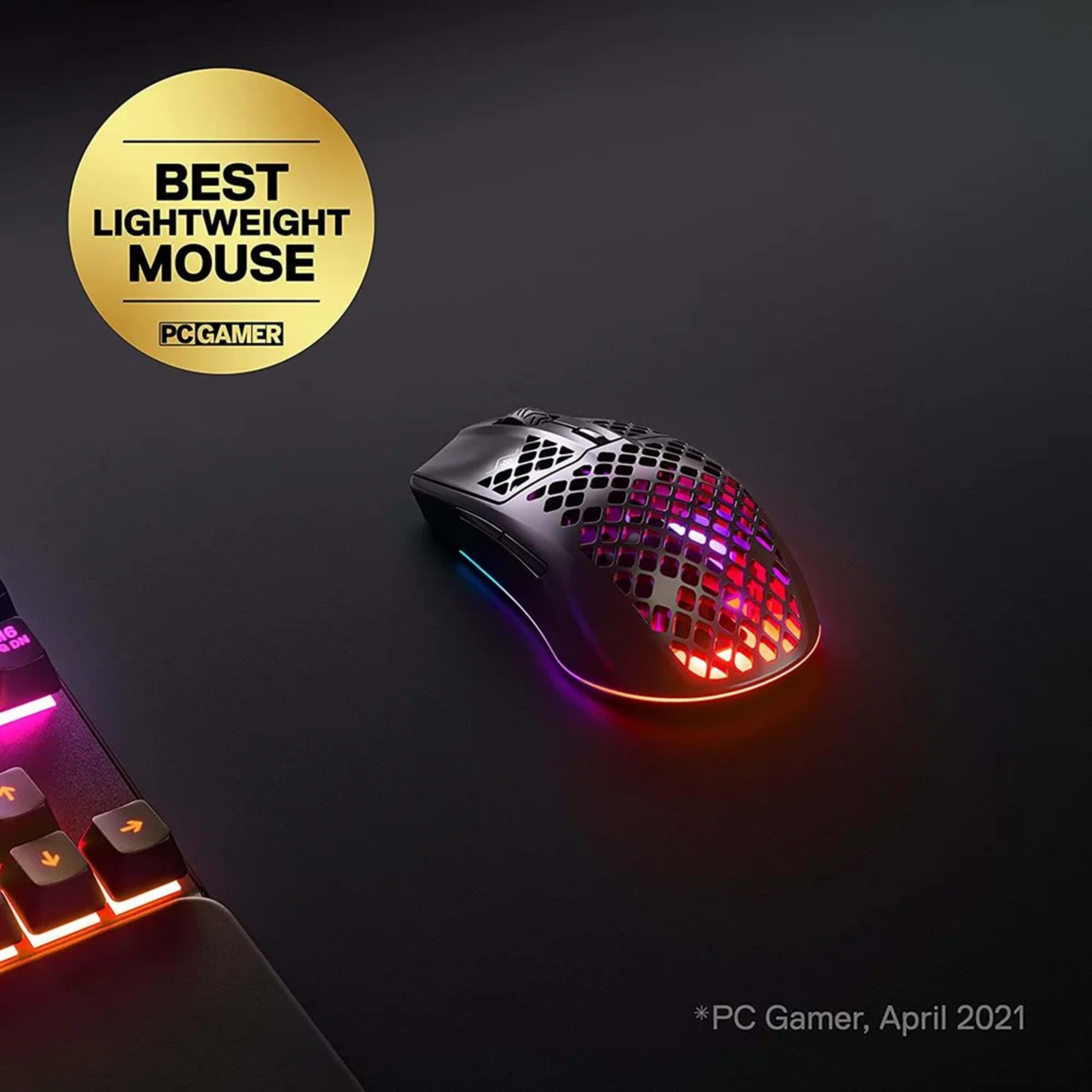 Steelseries Aerox 3 Wireless Onyx Gaming Mouse. - Black 2 Steelseries Aerox 3 Wireless Onyx Gaming Mouse. - Black thumbnail 2