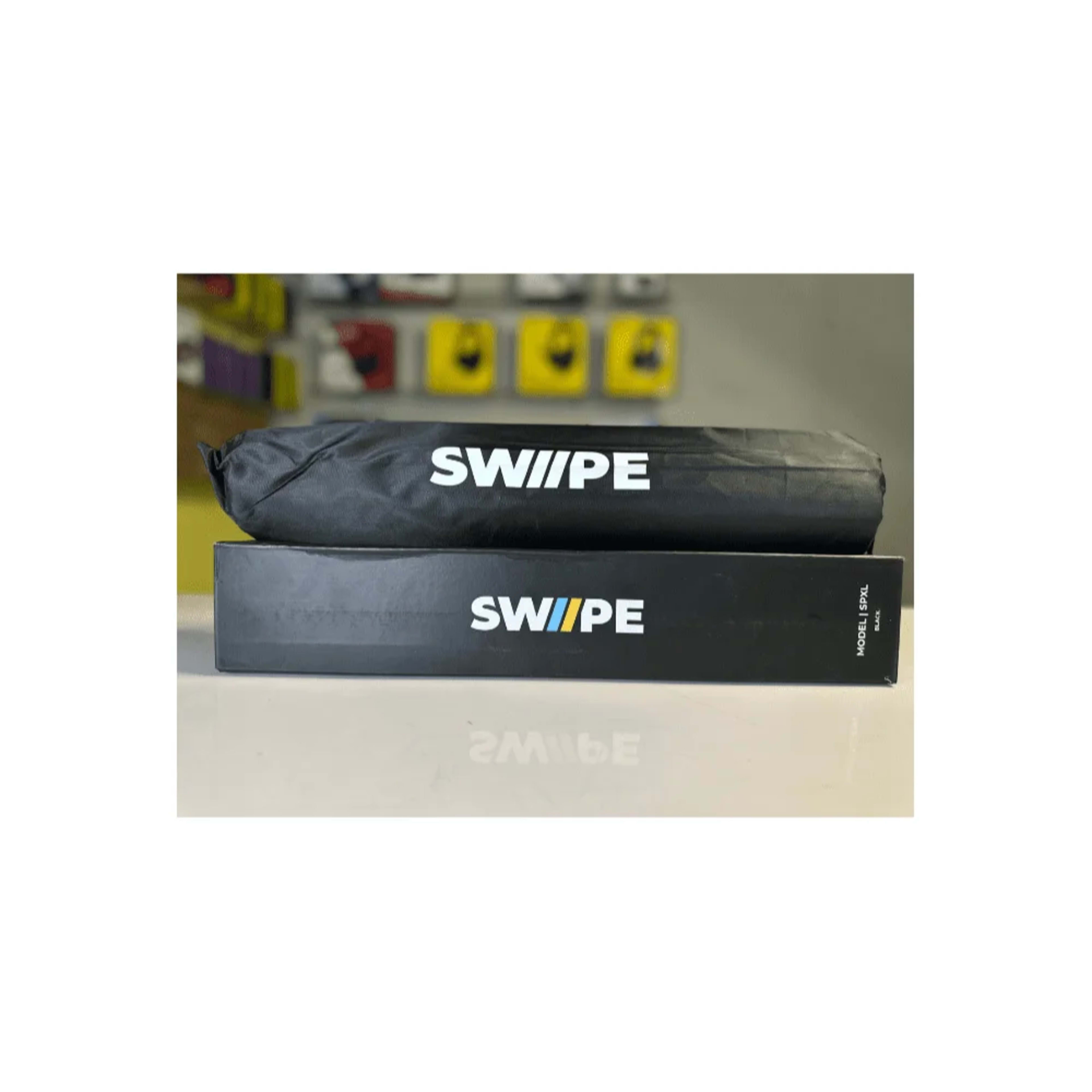 Swipe SPXL XXL Gaming Mousepad - Black 18"x36" Inch (930 x 410 x 4MM) - Main Image Swipe SPXL XXL Gaming Mousepad - Black 18"x36" Inch (930 x 410 x 4MM) - Main Image