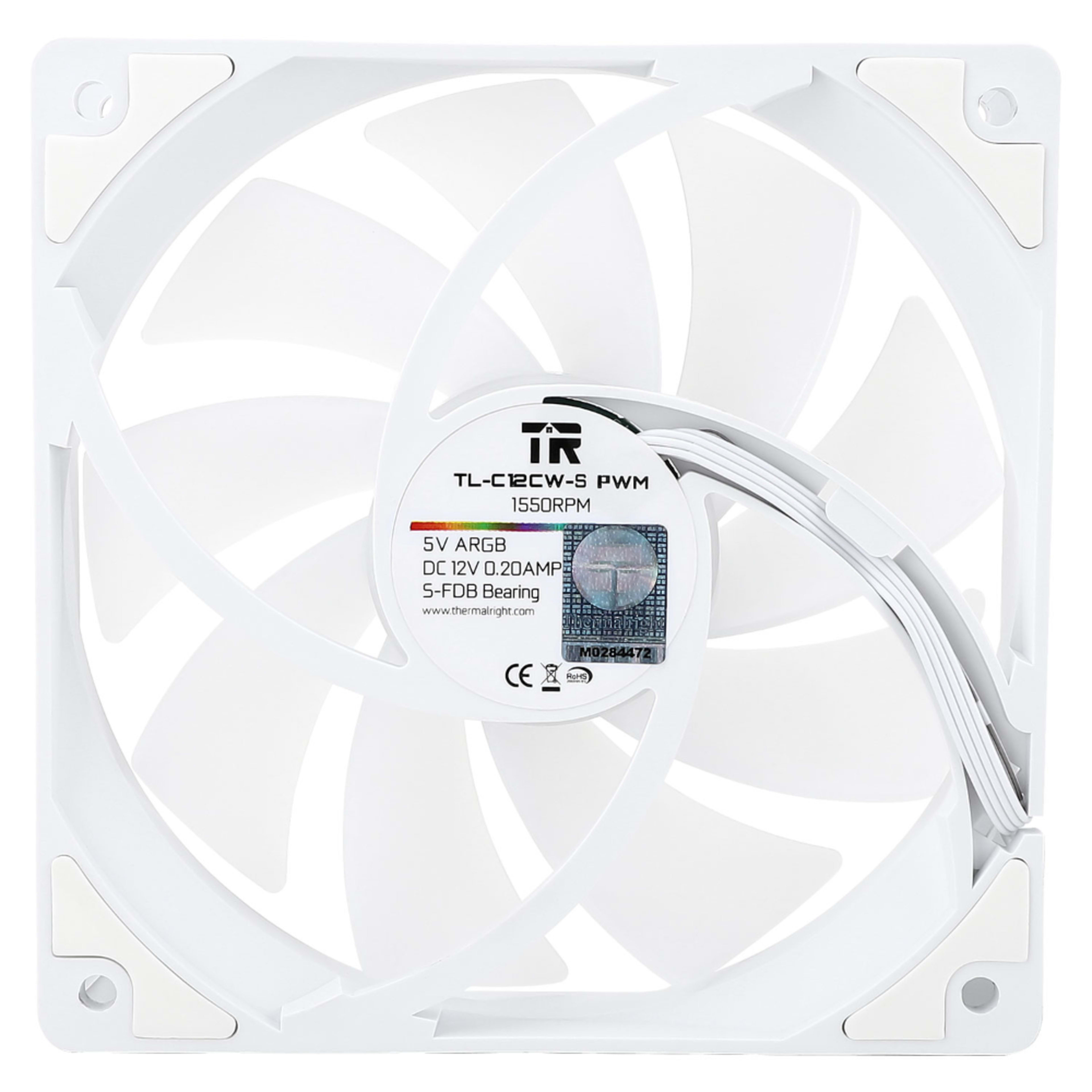 Thermal Right TR TL C12CW-S X3 CASE FAN WHITE - Main Image Thermal Right TR TL C12CW-S X3 CASE FAN WHITE - Main Image