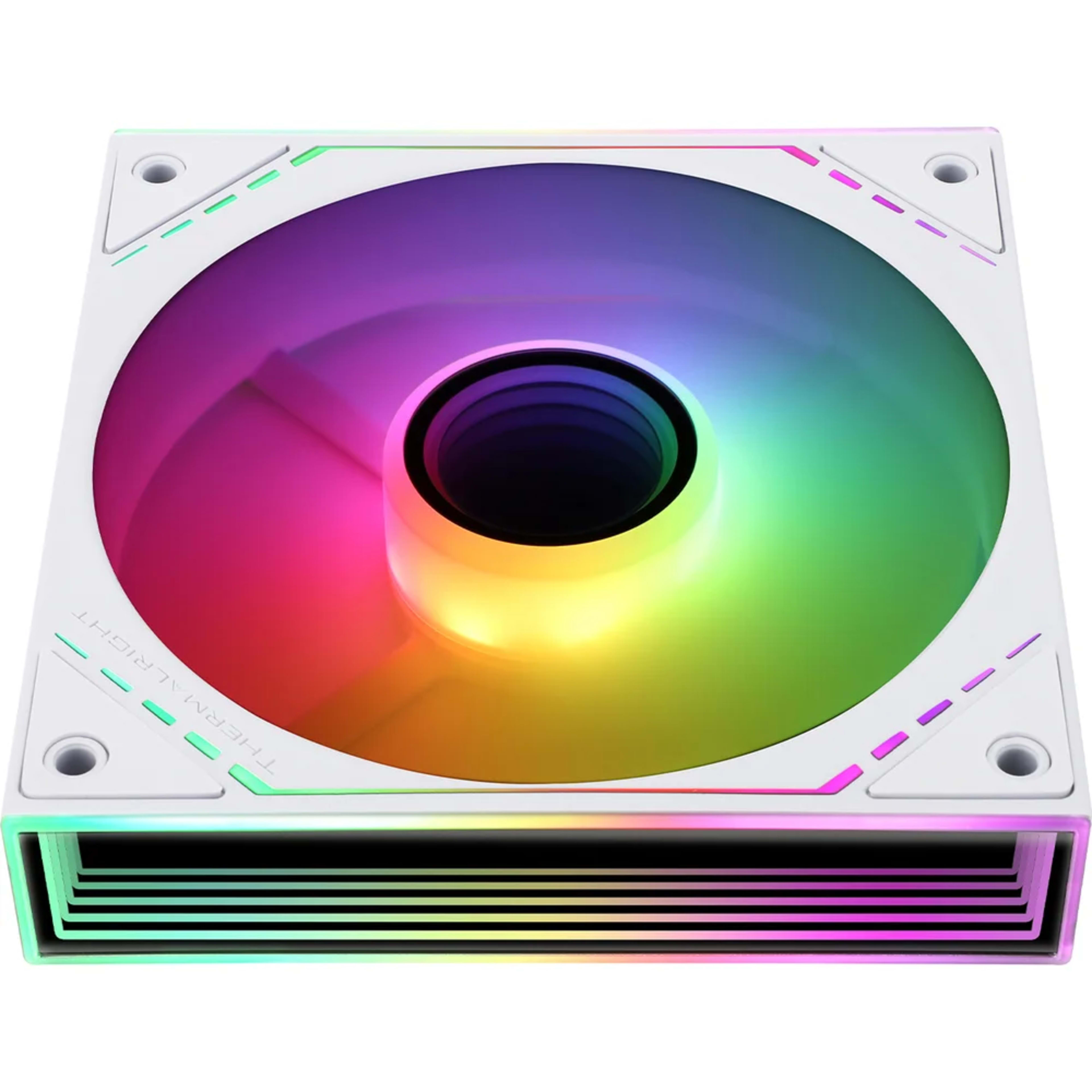 THERMALRIGHT TL M12W-S ARGB CASE FAN WHITE - Main Image THERMALRIGHT TL M12W-S ARGB CASE FAN WHITE - Main Image