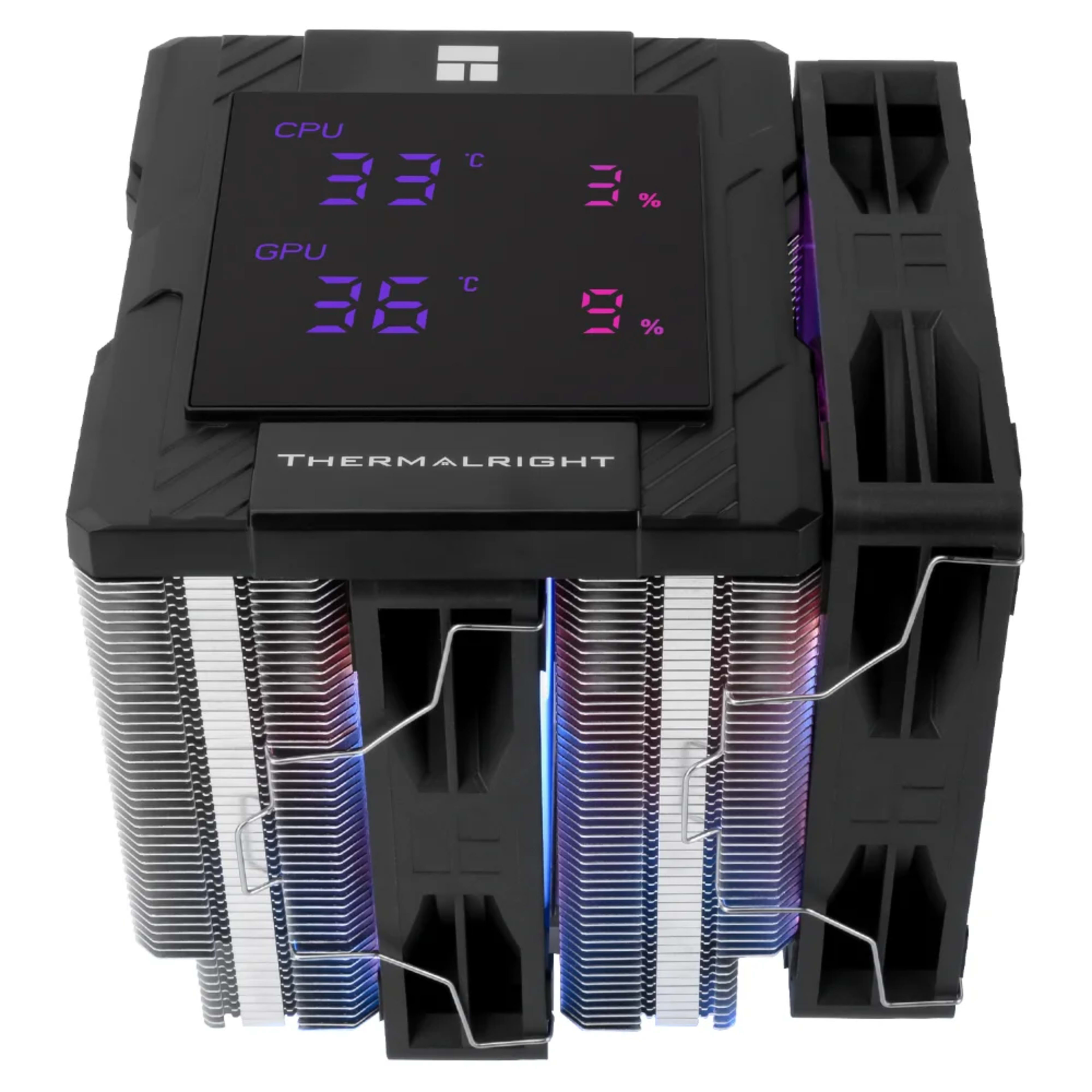 THERMALRIGHT TR 120 ASSASSIN PEERLESS DIGITAL ARGB BLACK - Main Image THERMALRIGHT TR 120 ASSASSIN PEERLESS DIGITAL ARGB BLACK - Main Image