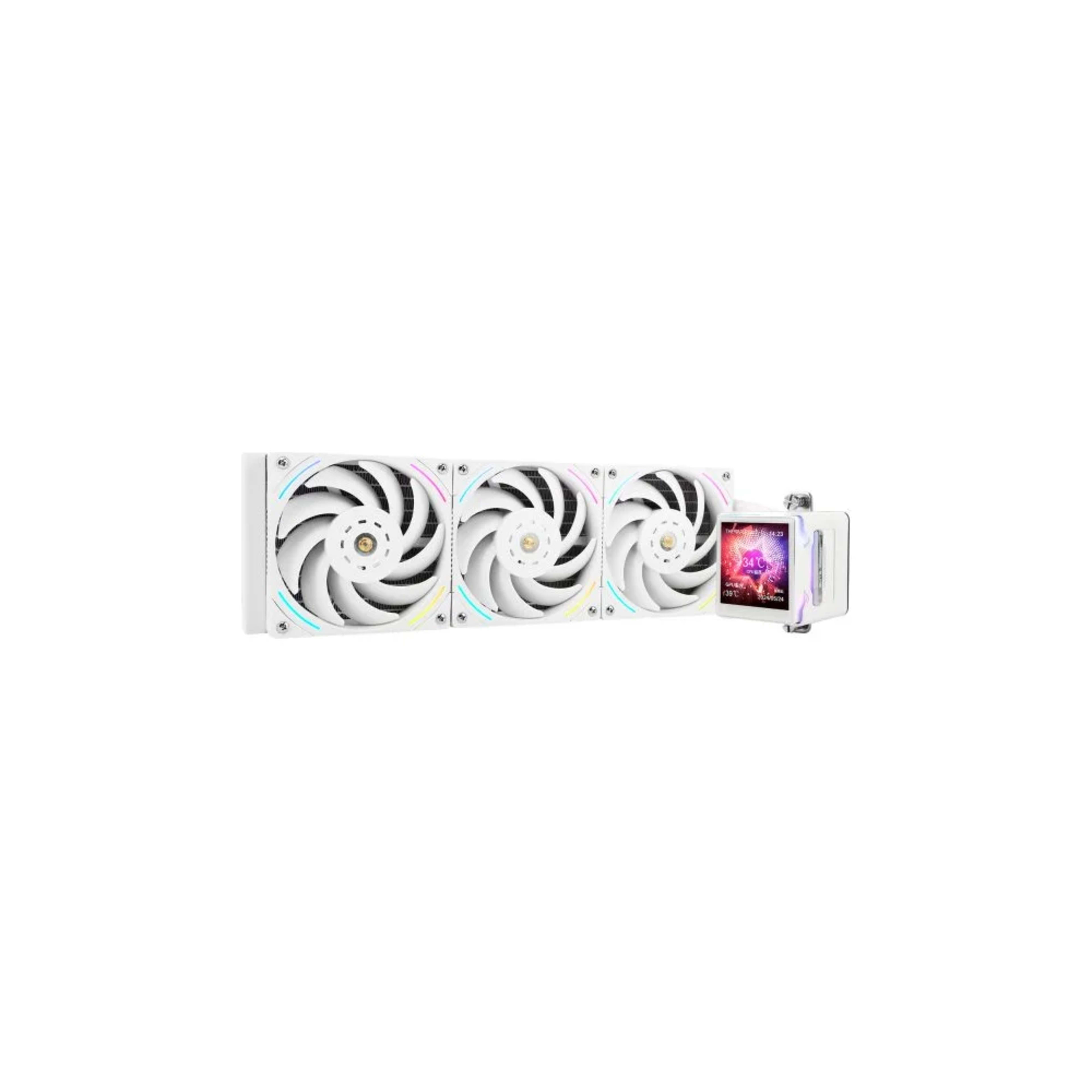 THERMALRIGHT TR 360 ELITE VISION LCD ARGB WHITE - Main Image THERMALRIGHT TR 360 ELITE VISION LCD ARGB WHITE - Main Image