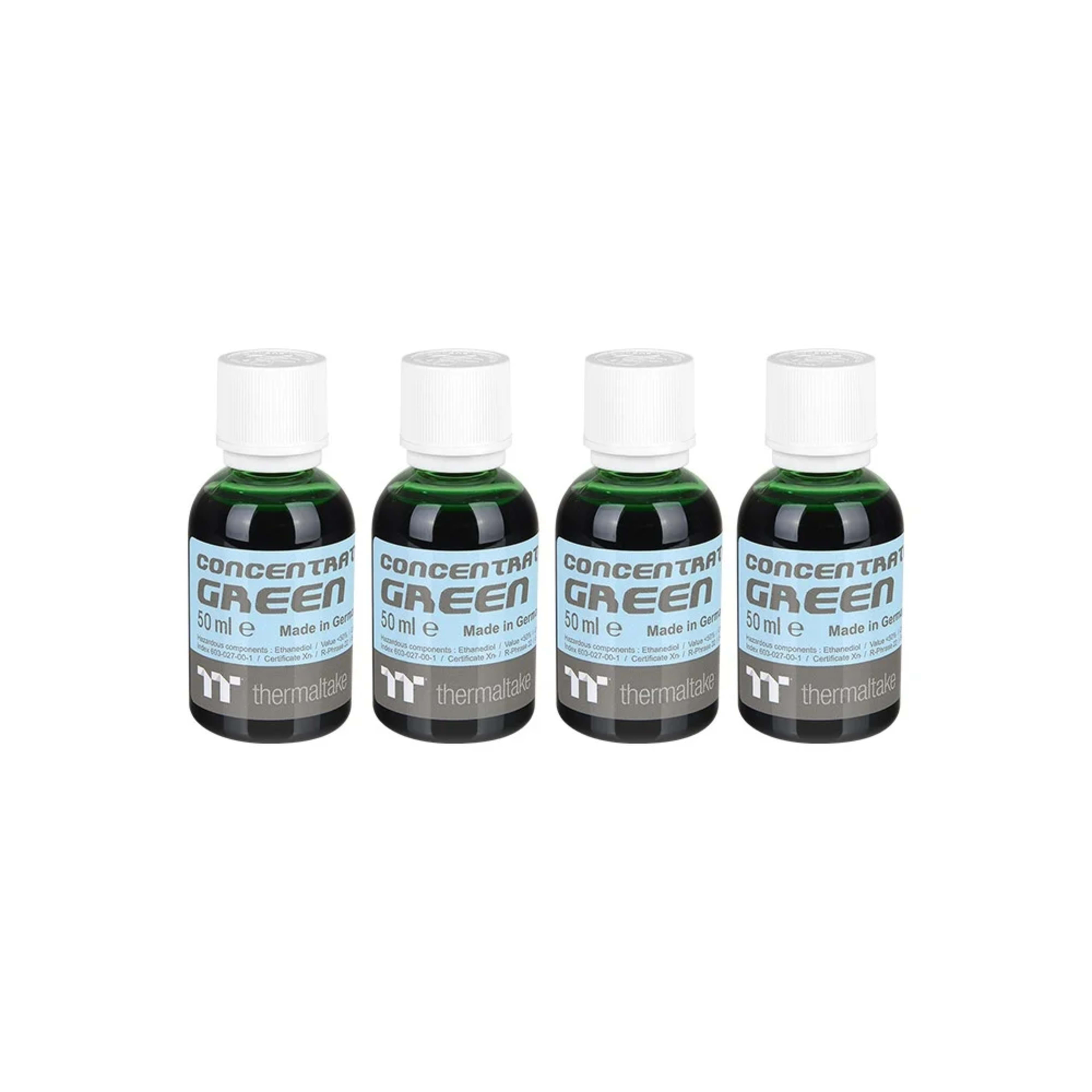 THERMALTAKE Premium Concentrate Coolant (4 Bottle Pack) Blue, Green, Orange, Yellow - Main Image THERMALTAKE Premium Concentrate Coolant (4 Bottle Pack) Blue, Green, Orange, Yellow - Main Image