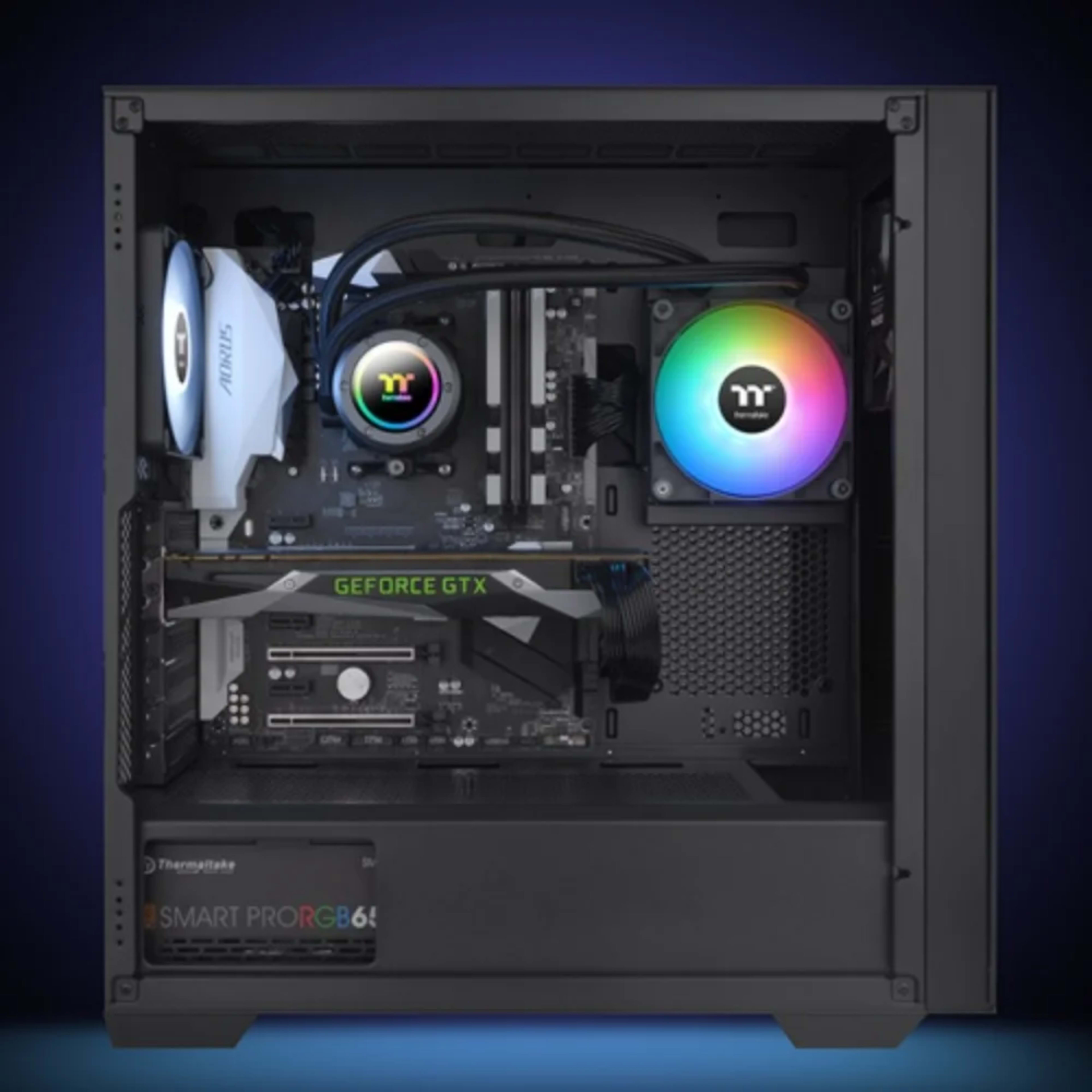 Thermaltake TH120 ARGB Sync AIO Liquid Cooler - Black 2 Thermaltake TH120 ARGB Sync AIO Liquid Cooler - Black thumbnail 2