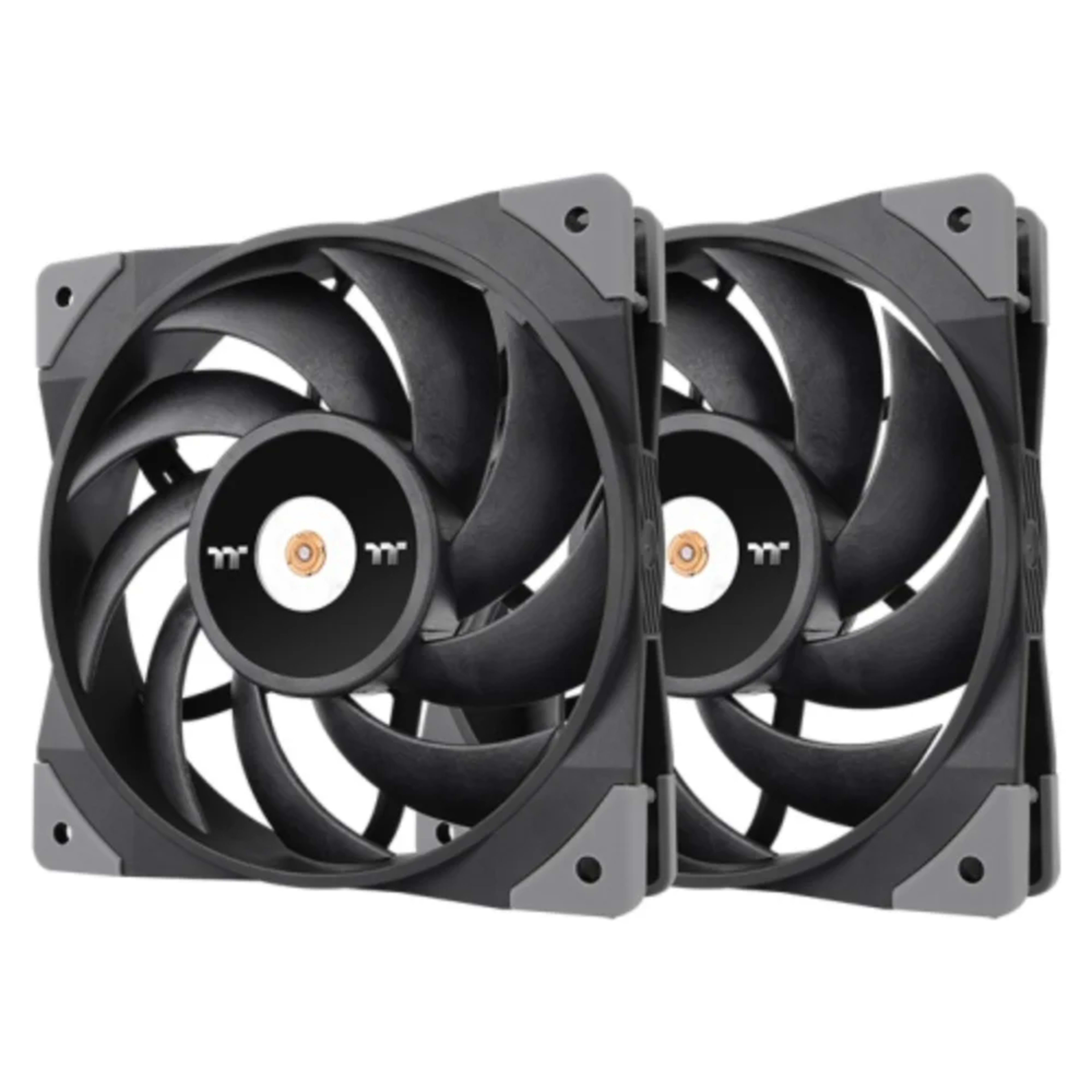Thermaltake ToughFan 12 High Static Pressure 120mm Radiator Case Fan - 2 Fan Pack - Main Image Thermaltake ToughFan 12 High Static Pressure 120mm Radiator Case Fan - 2 Fan Pack - Main Image