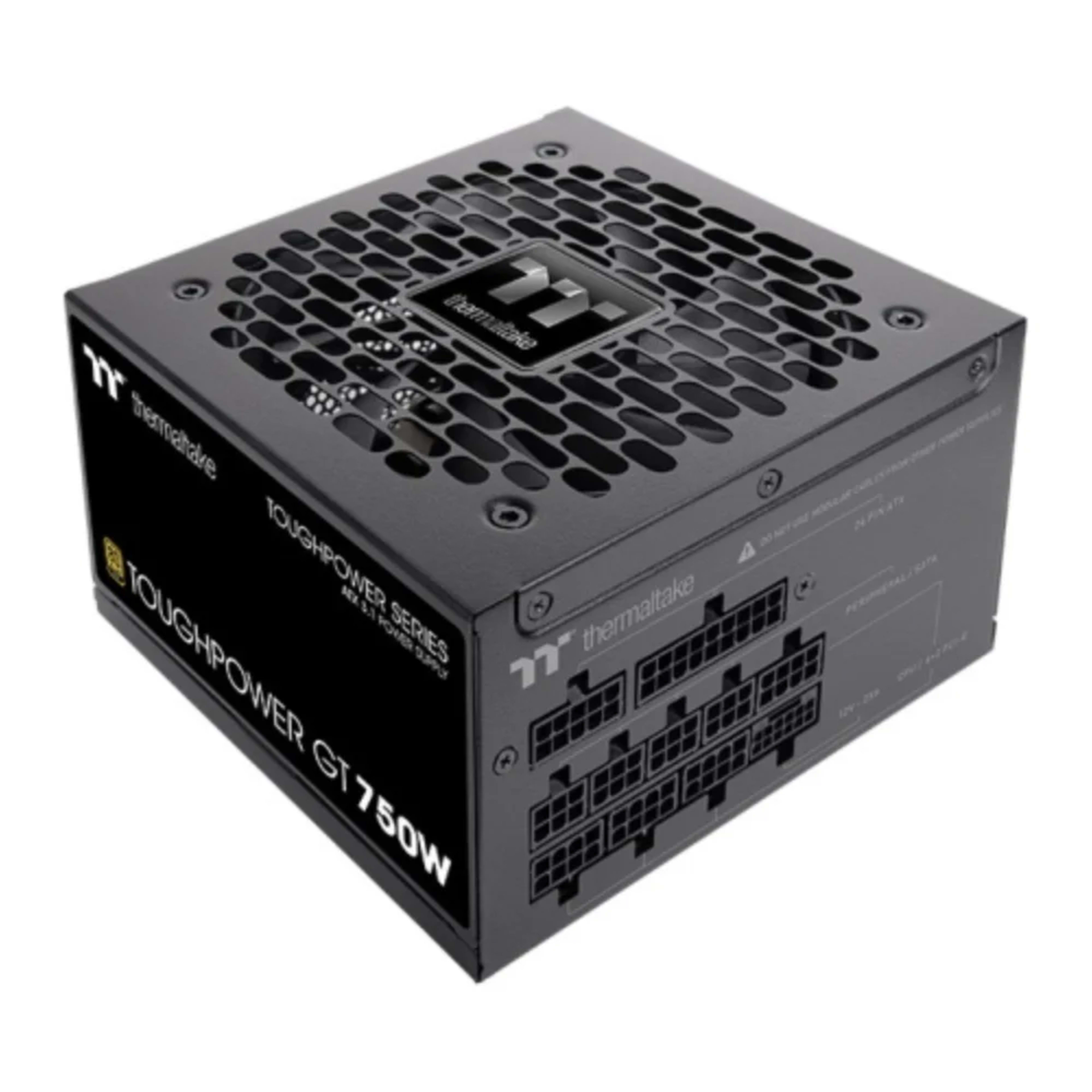 Thermaltake ToughPower GT 750W ATX 3.1 Standard Power Supply - 80 Plus Gold Efficiency, Fully Modular - Main Image Thermaltake ToughPower GT 750W ATX 3.1 Standard Power Supply - 80 Plus Gold Efficiency, Fully Modular - Main Image