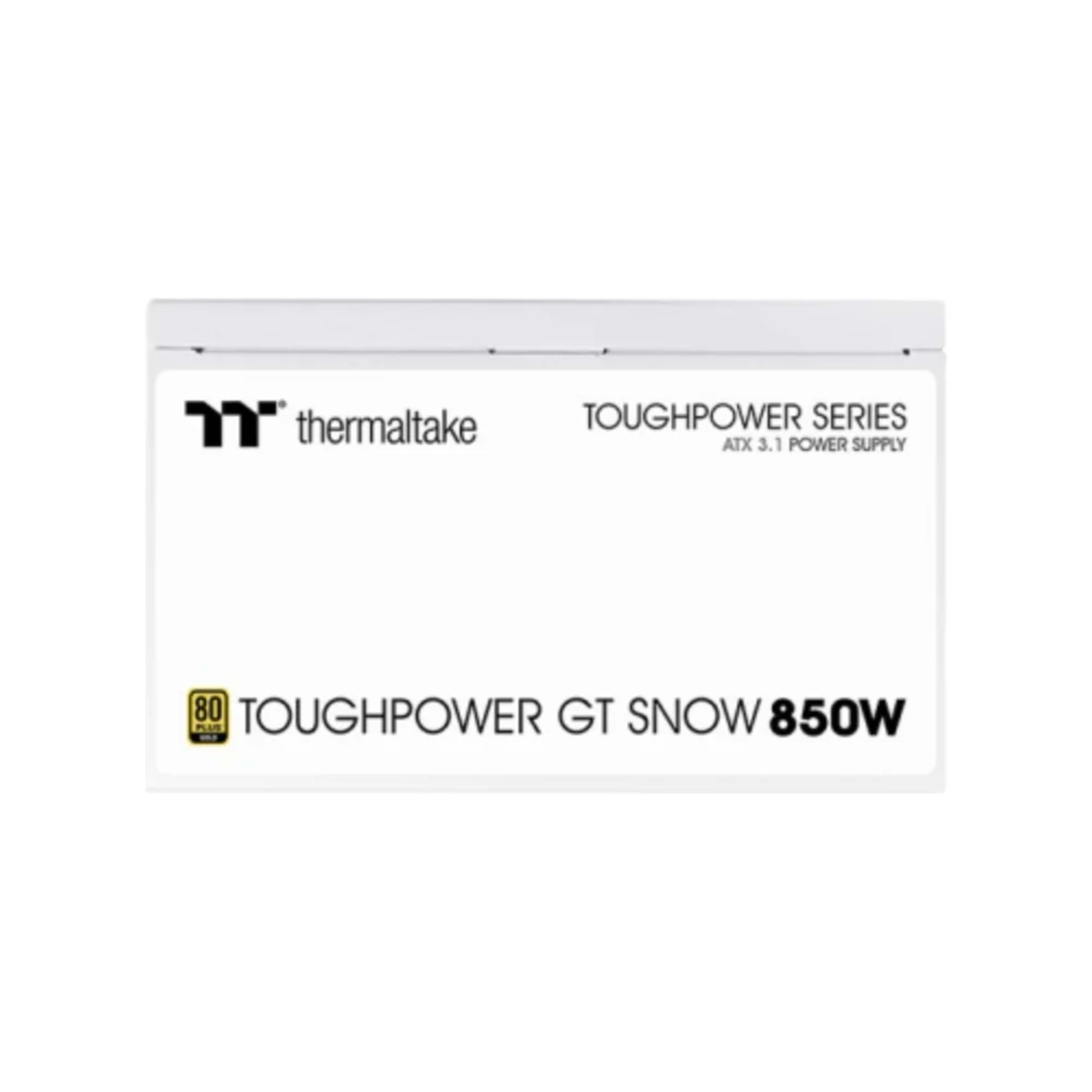 Thermaltake Toughpower GT 850W Snow 80 Plus Gold Fully Modular 2 Thermaltake Toughpower GT 850W Snow 80 Plus Gold Fully Modular thumbnail 2