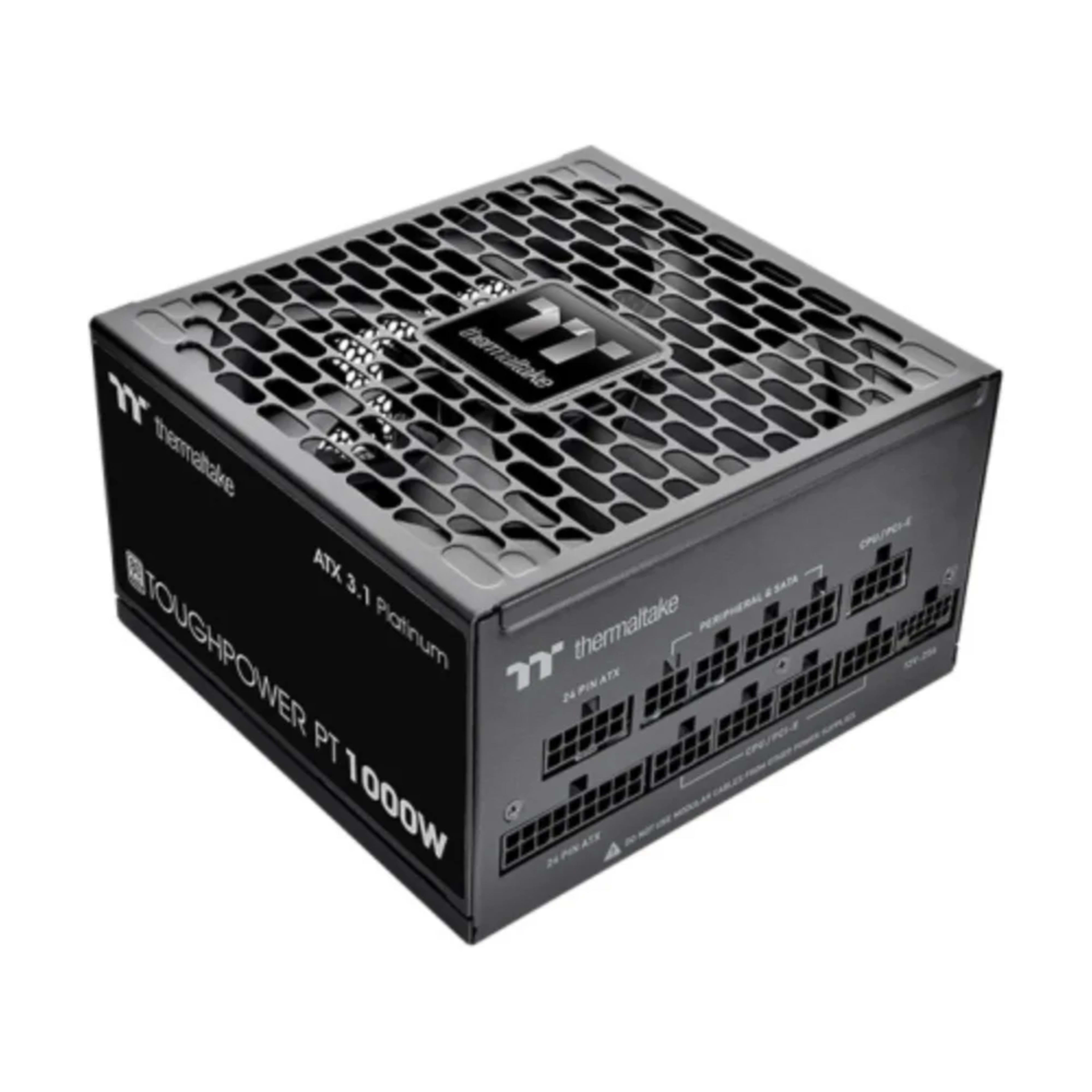 Thermaltake Toughpower PT 1000W Power Supply, 80 Plus Platinum, ATX 3.1, Full Modular - Main Image Thermaltake Toughpower PT 1000W Power Supply, 80 Plus Platinum, ATX 3.1, Full Modular - Main Image