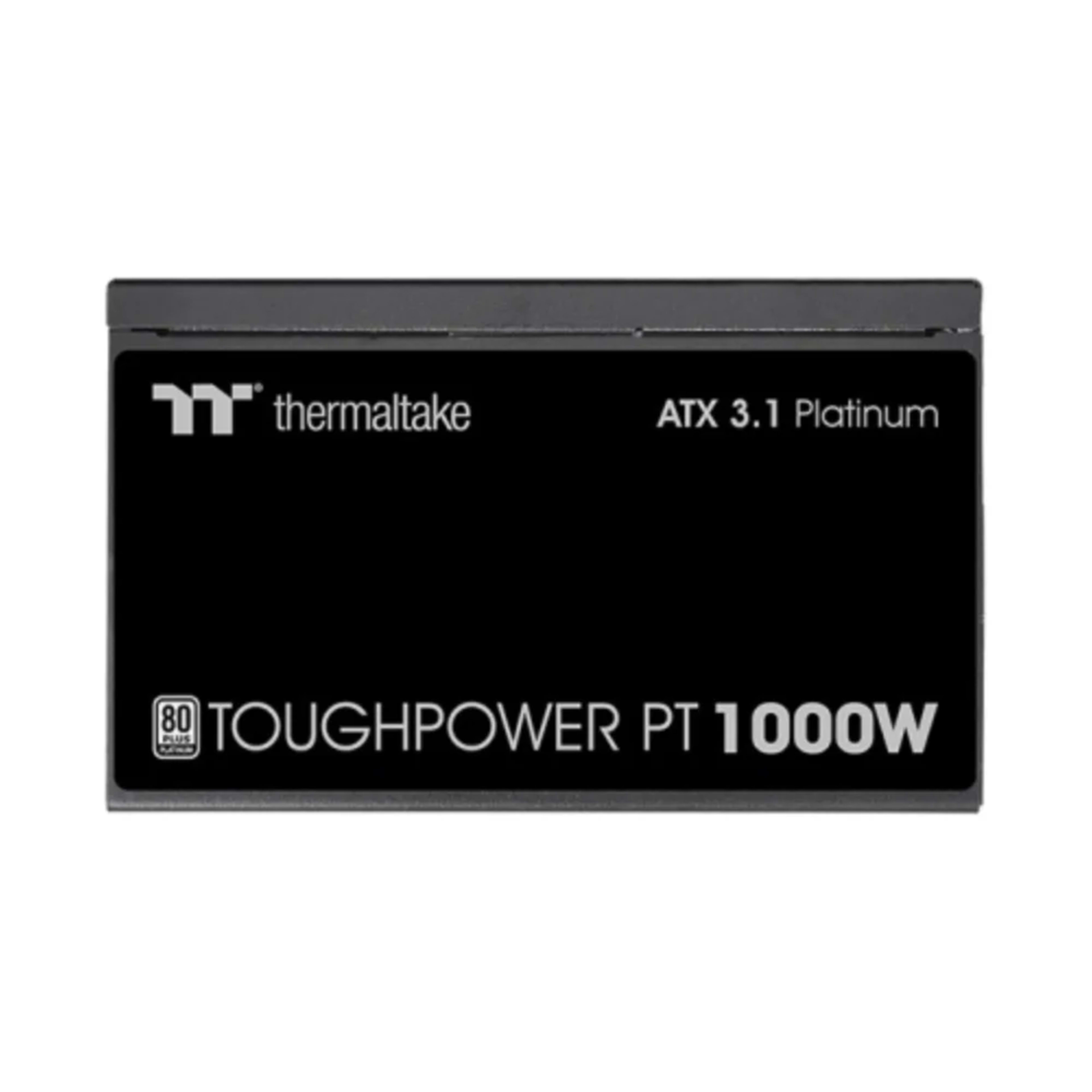Thermaltake Toughpower PT 1000W Power Supply, 80 Plus Platinum, ATX 3.1, Full Modular 3 Thermaltake Toughpower PT 1000W Power Supply, 80 Plus Platinum, ATX 3.1, Full Modular thumbnail 3