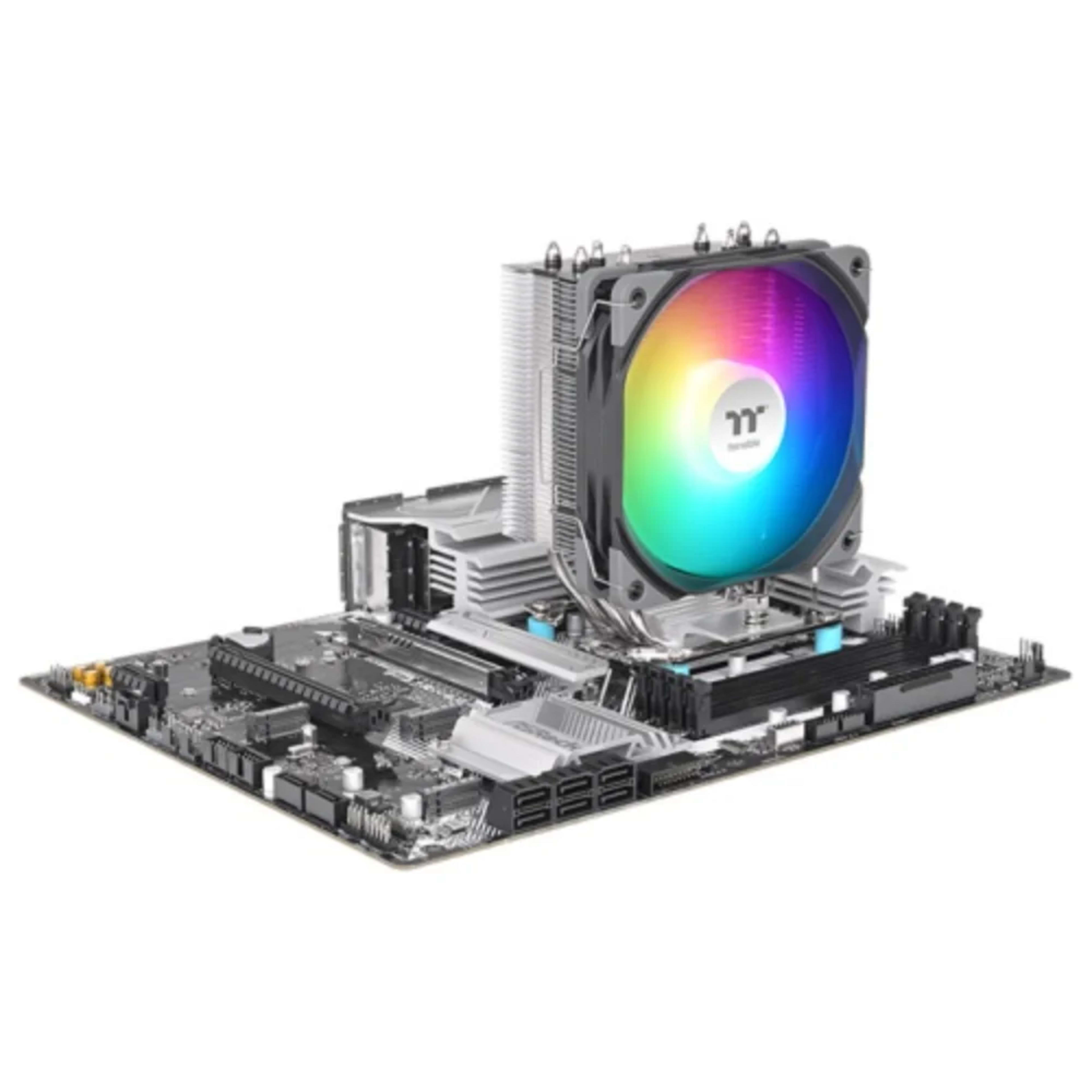 Thermaltake UX400 120mm ARGB fan CPU Air Cooler with PWM control – Black thumbnail 3