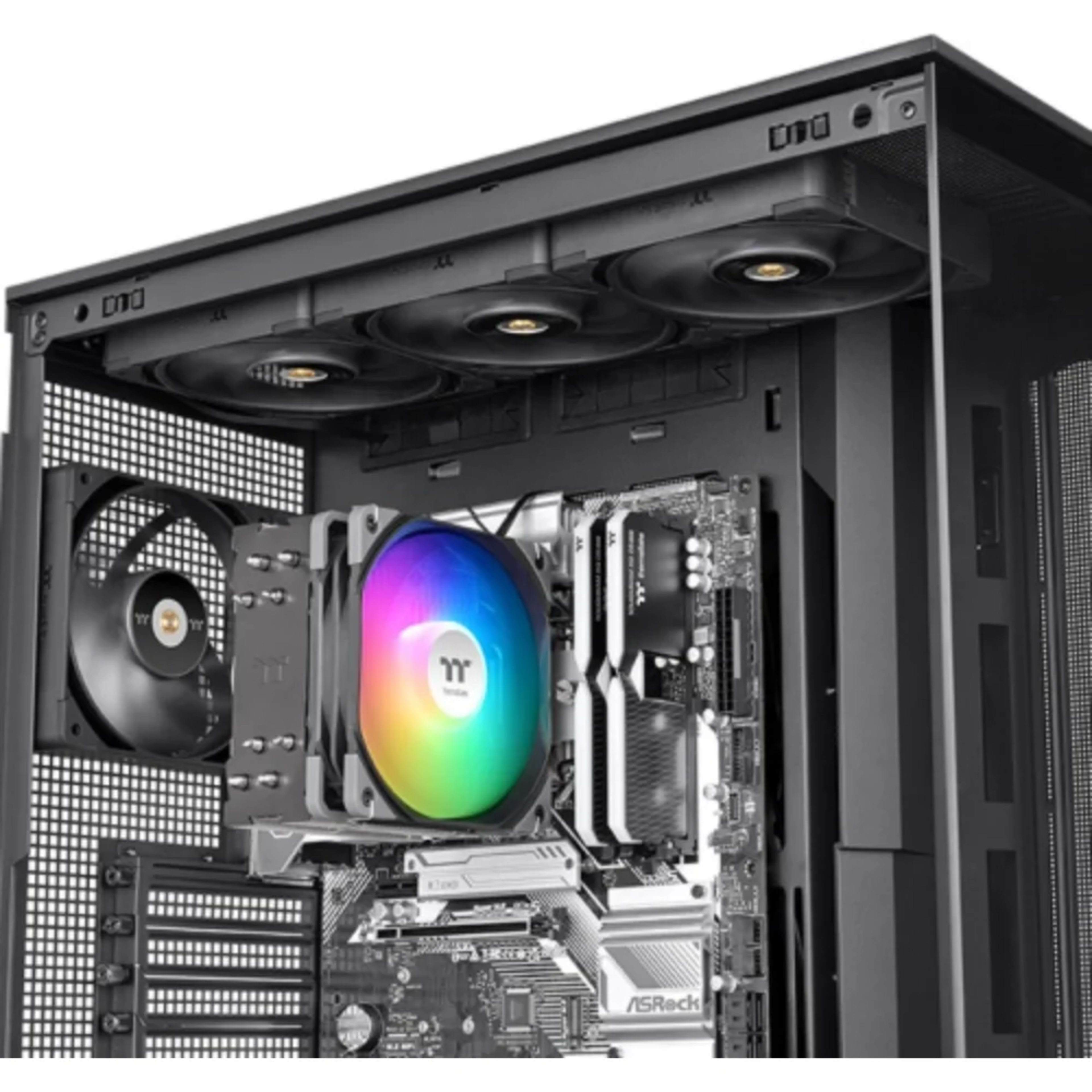 Thermaltake UX400 120mm ARGB fan CPU Air Cooler with PWM control – Black thumbnail 2