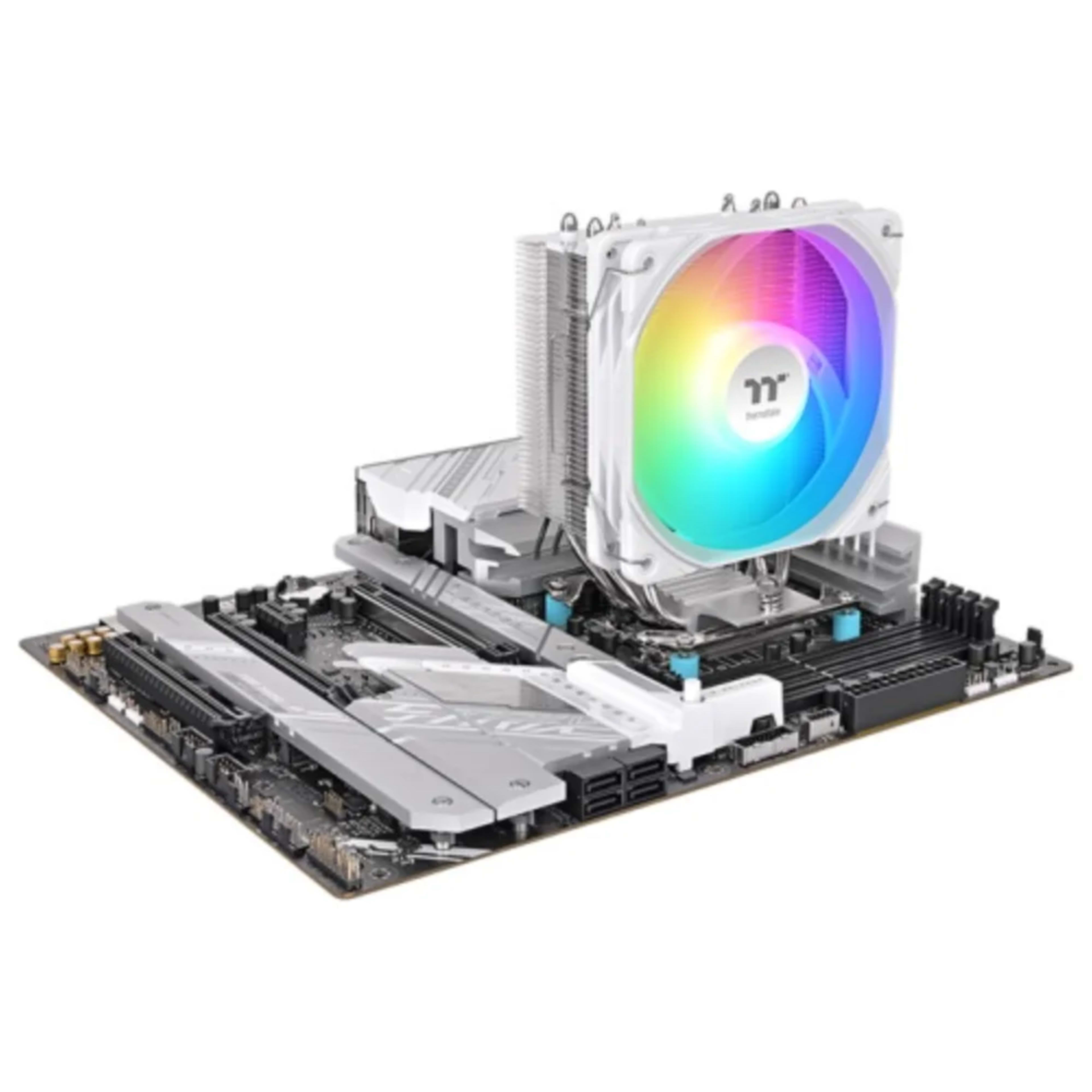 Thermaltake UX400 120mm ARGB fan CPU Air Cooler with PWM control – Snow 3 Thermaltake UX400 120mm ARGB fan CPU Air Cooler with PWM control – Snow thumbnail 3