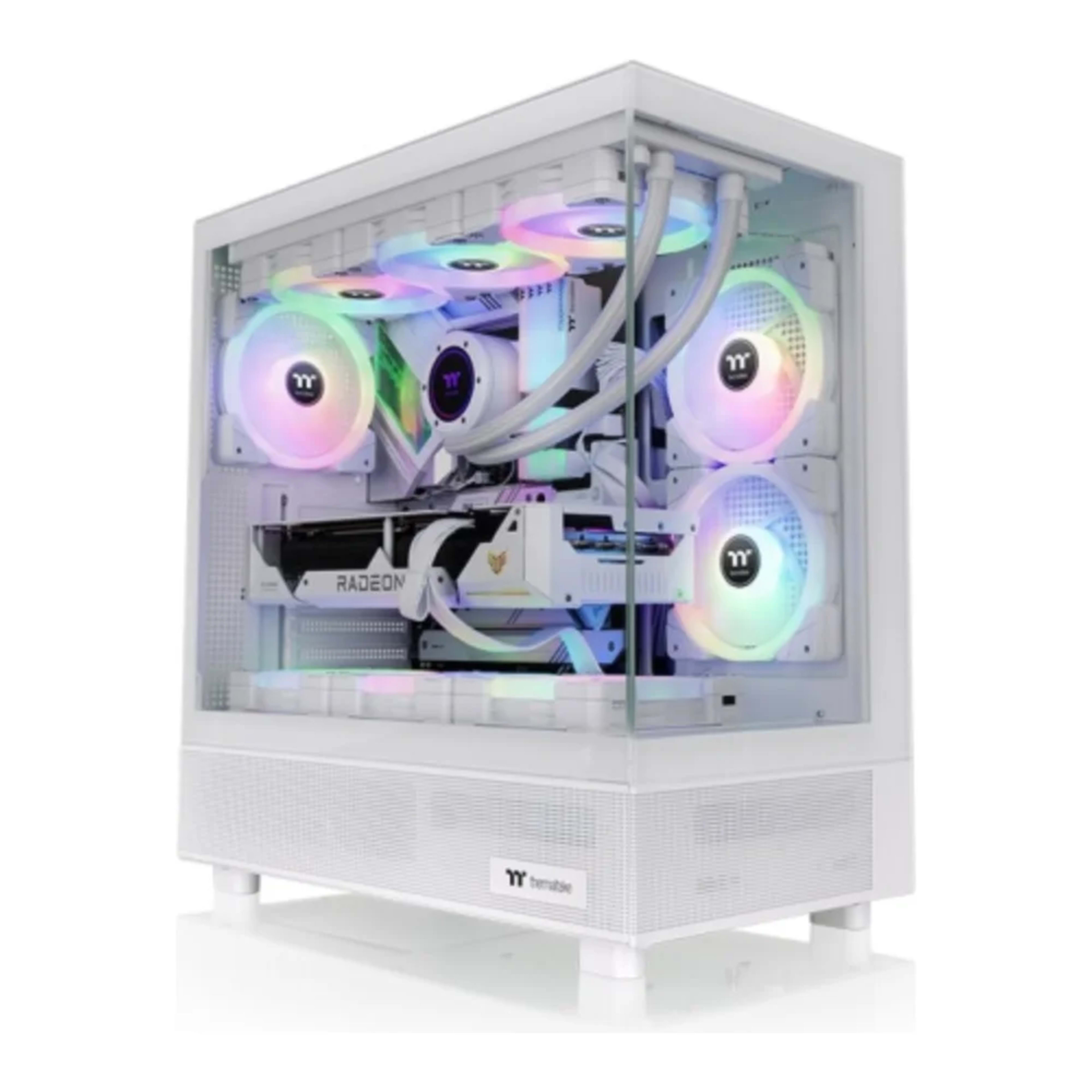Thermaltake View 270 TG ARGB V2 Snow | White | Win | SPCC | Tempered Glass*2 | 120mm ARGB Lite Reverse White Fan*2 + 120mm ARGB Lite White Fan*1 - Main Image Thermaltake View 270 TG ARGB V2 Snow | White | Win | SPCC | Tempered Glass*2 | 120mm ARGB Lite Reverse White Fan*2 + 120mm ARGB Lite White Fan*1 - Main Image