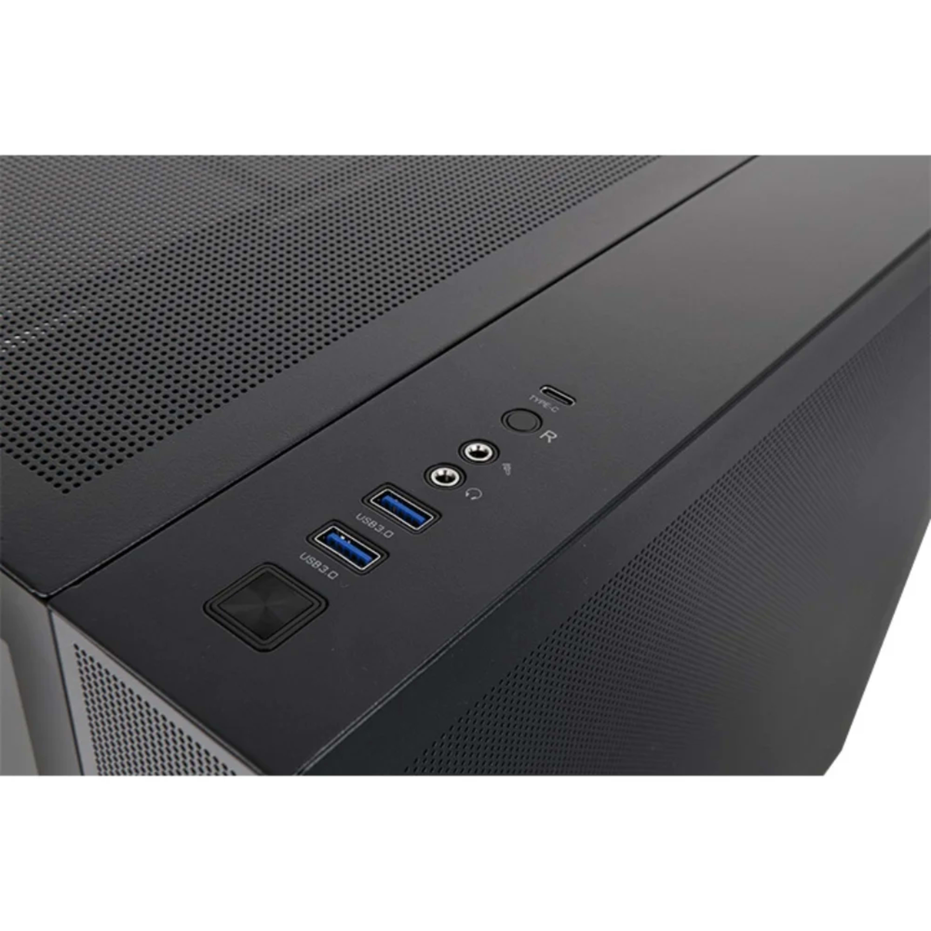 Thermaltake View 380 TG ARGB Mid Tower Gaming Case – Black thumbnail 2