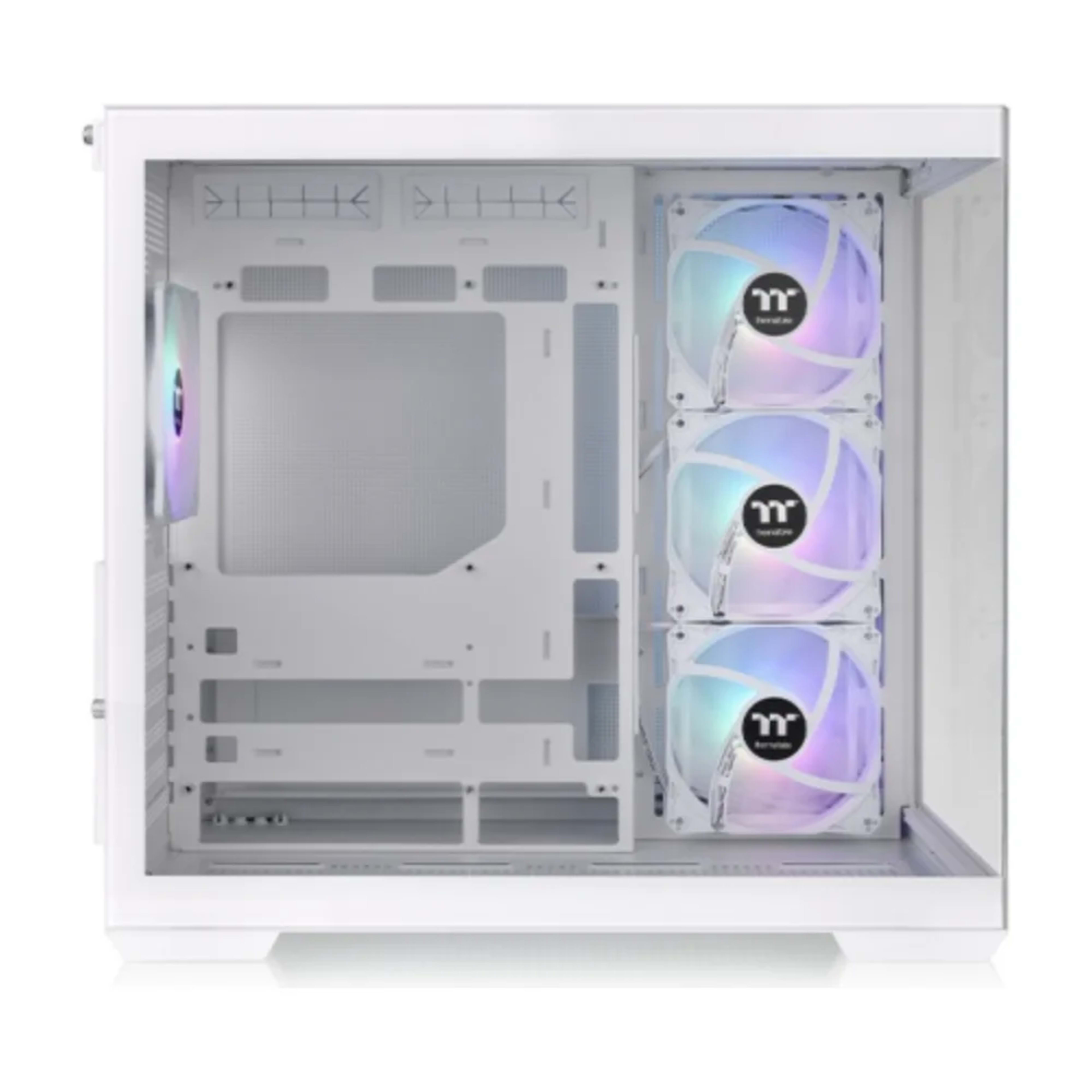 Thermaltake View 380 TG ARGB Mid Tower Gaming Case – Snow thumbnail 5