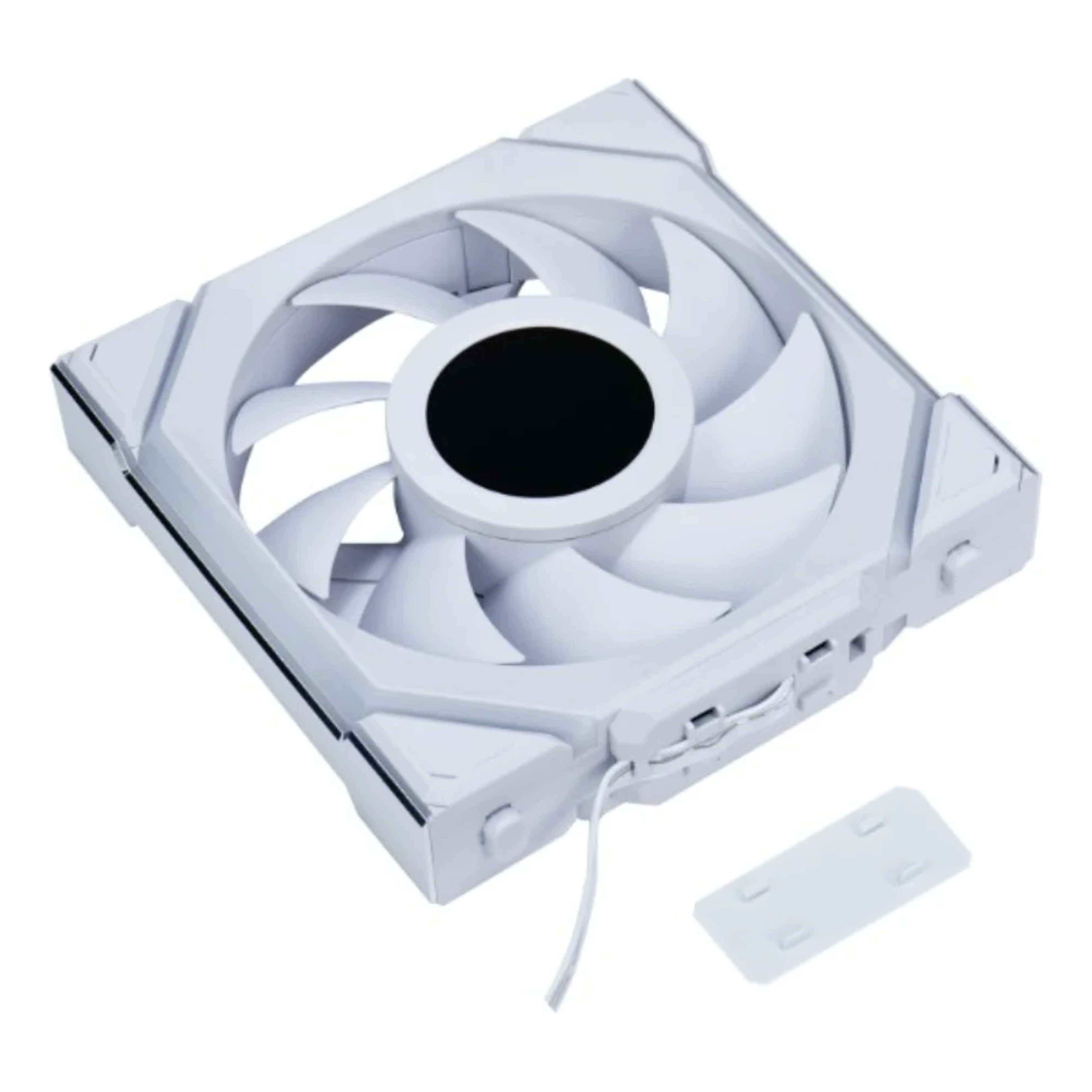 UNI Fan SL-120 LCD  Reverse Wireless White thumbnail 4