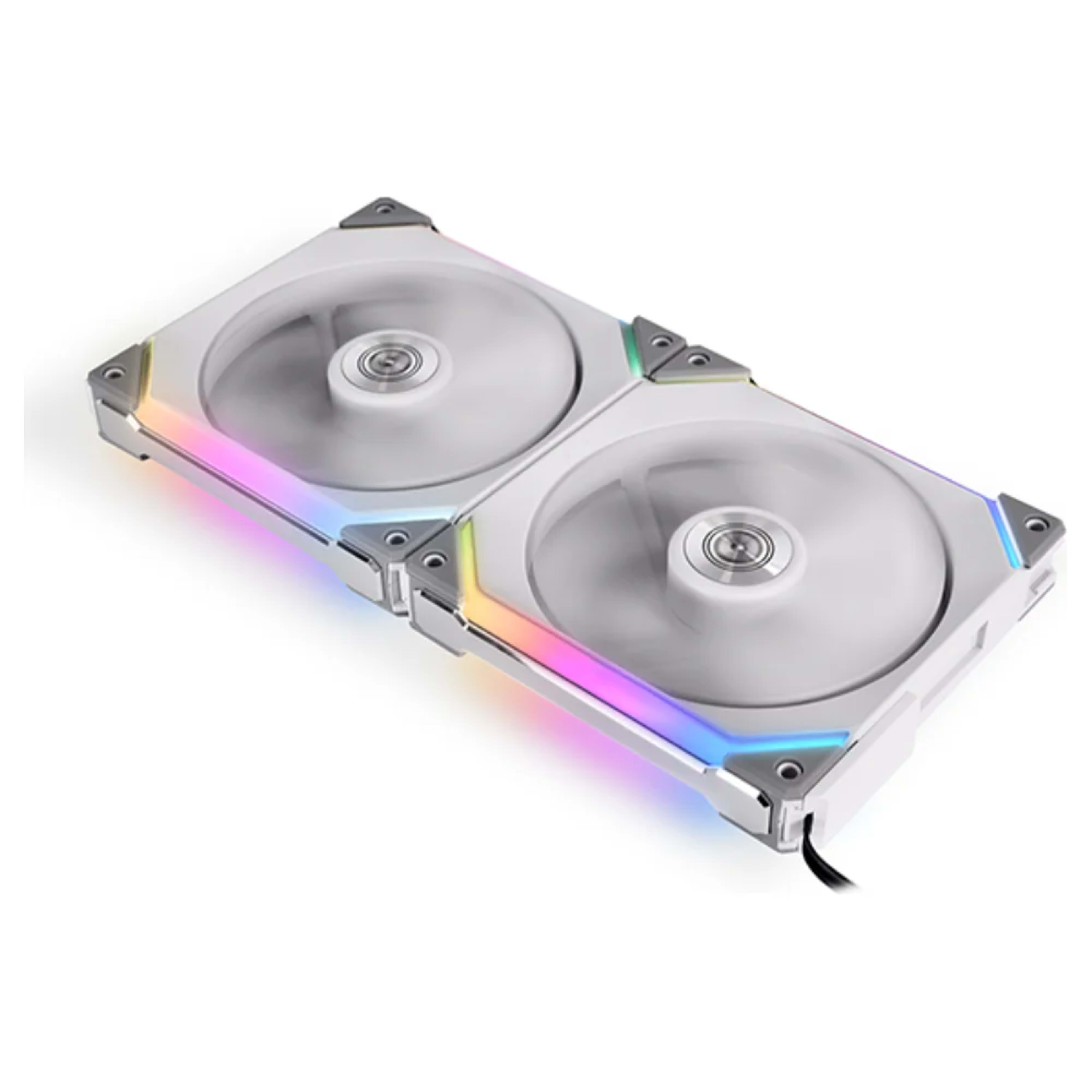 UNI Fan SL-120 LCD Wireless - White - Main Image UNI Fan SL-120 LCD Wireless - White - Main Image
