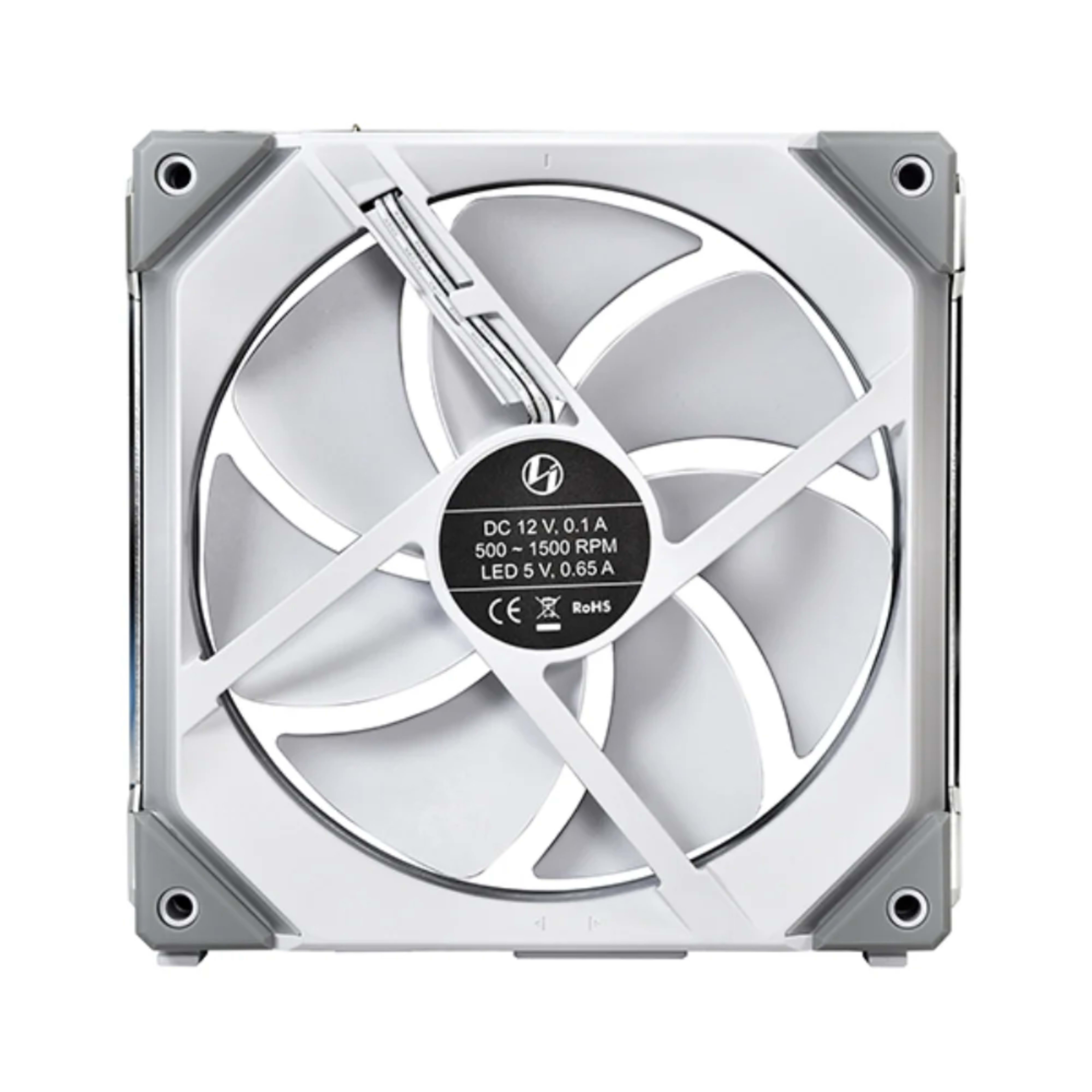 UNI Fan SL-120 LCD Wireless - White 5 UNI Fan SL-120 LCD Wireless - White thumbnail 5