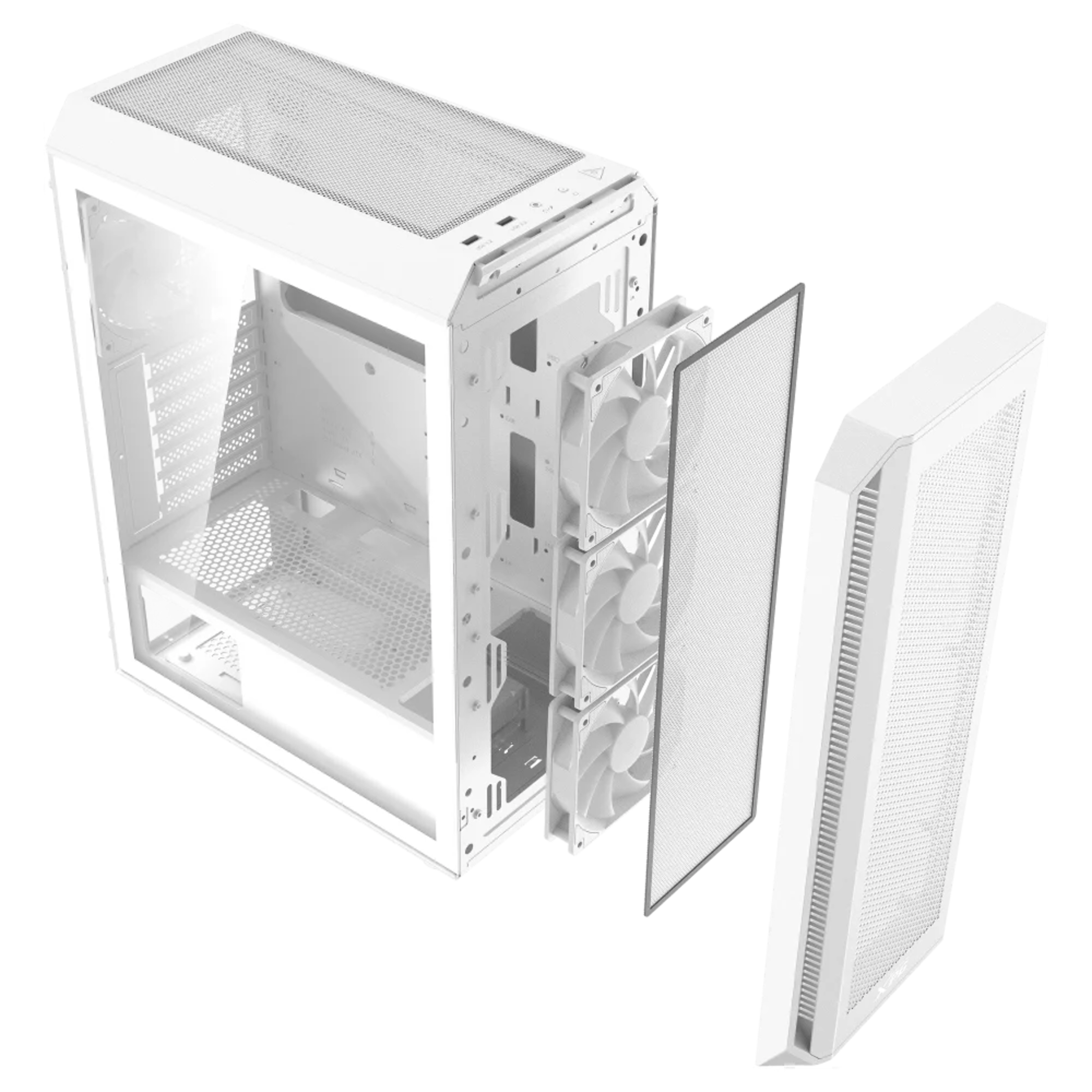 XPG VALOR AIR Mid Tower Gaming Chassis (White) 3 XPG VALOR AIR Mid Tower Gaming Chassis (White) thumbnail 3