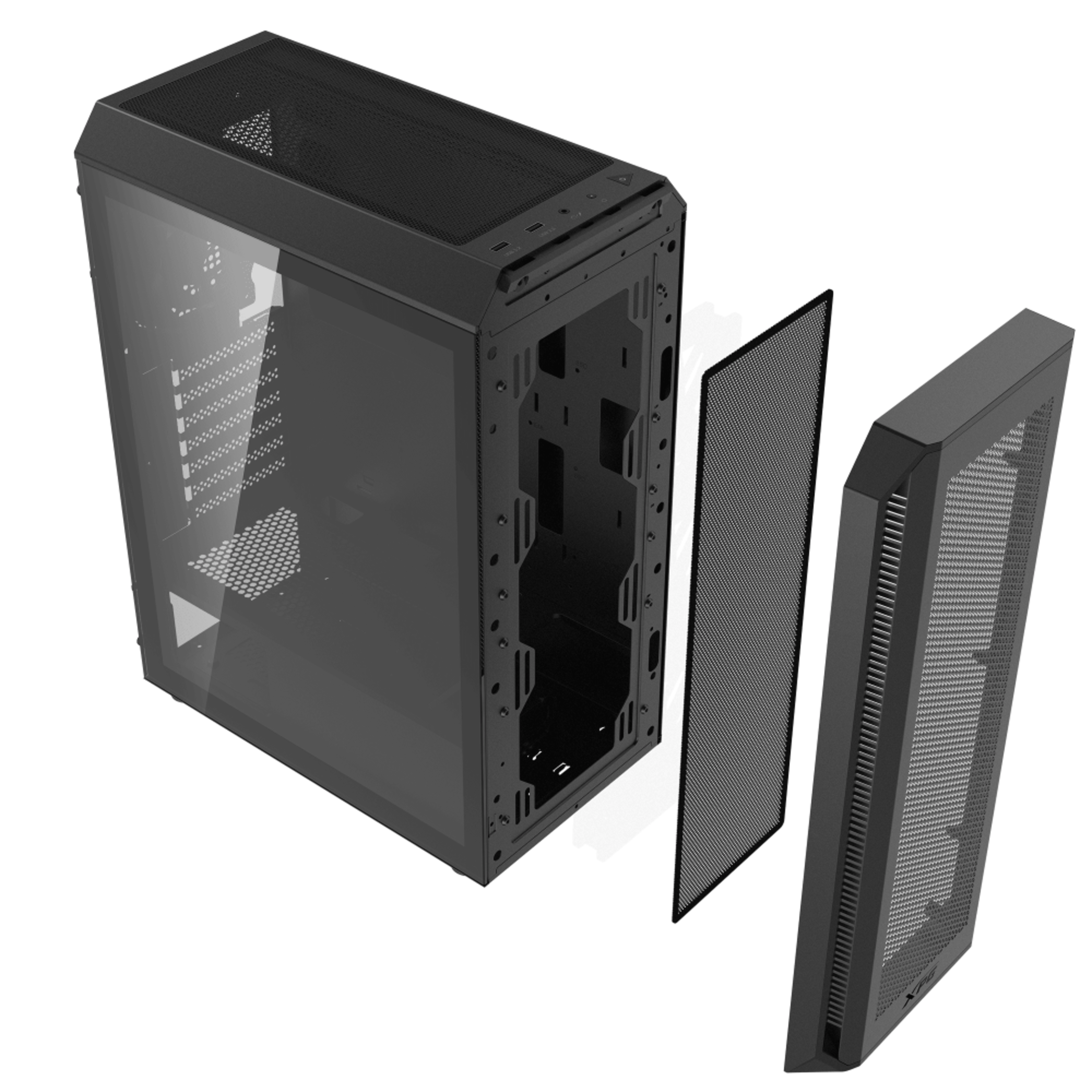 XPG VALOR AIR PLUS Mid Tower Gaming Chassis (Black) 3 XPG VALOR AIR PLUS Mid Tower Gaming Chassis (Black) thumbnail 3