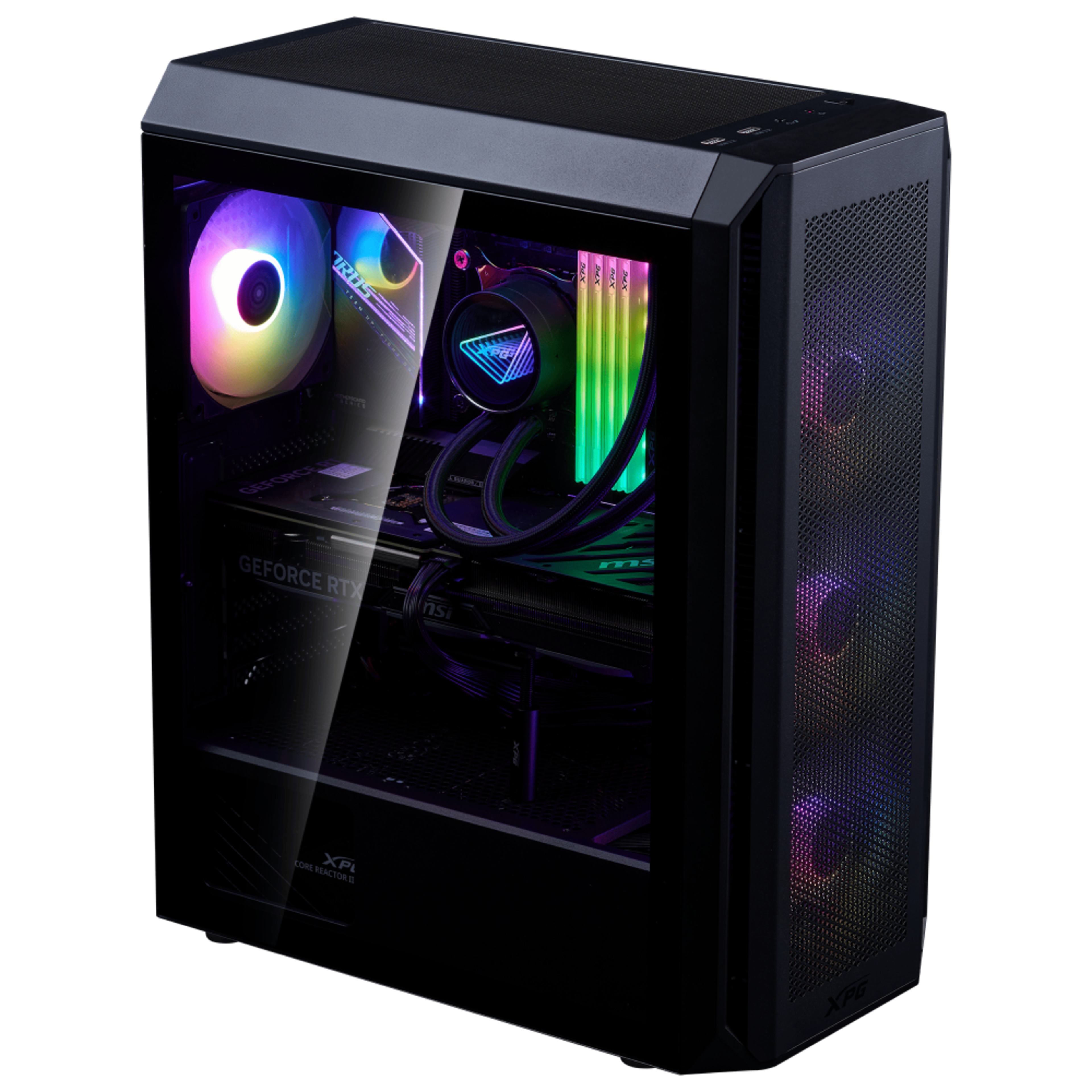 XPG VALOR AIR PLUS Mid Tower Gaming Chassis (Black) 5 XPG VALOR AIR PLUS Mid Tower Gaming Chassis (Black) thumbnail 5
