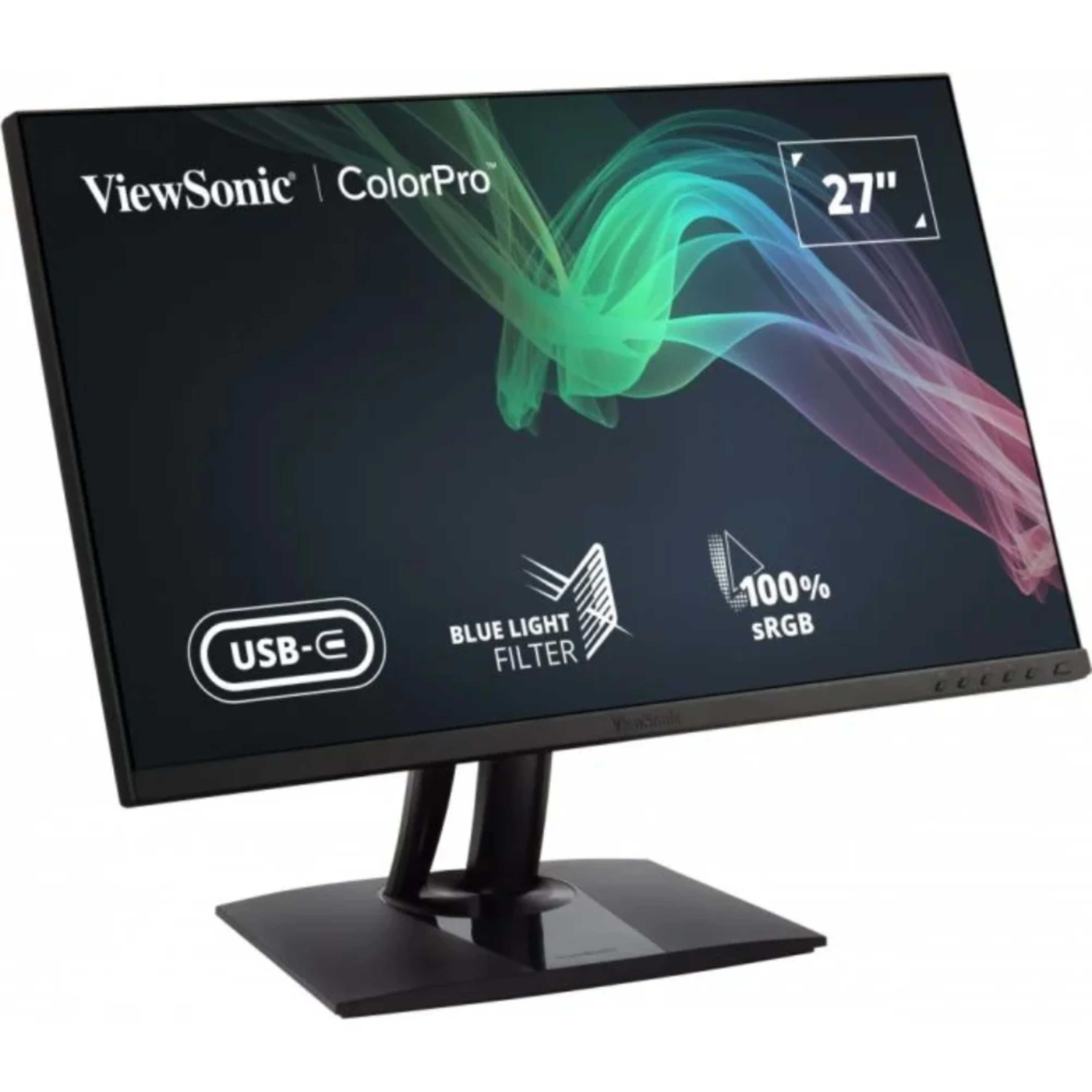 VIEWSONIC FRAMELESS ERGONOMIC PROFESSIONAL LED  27” VP2756-4K thumbnail 4
