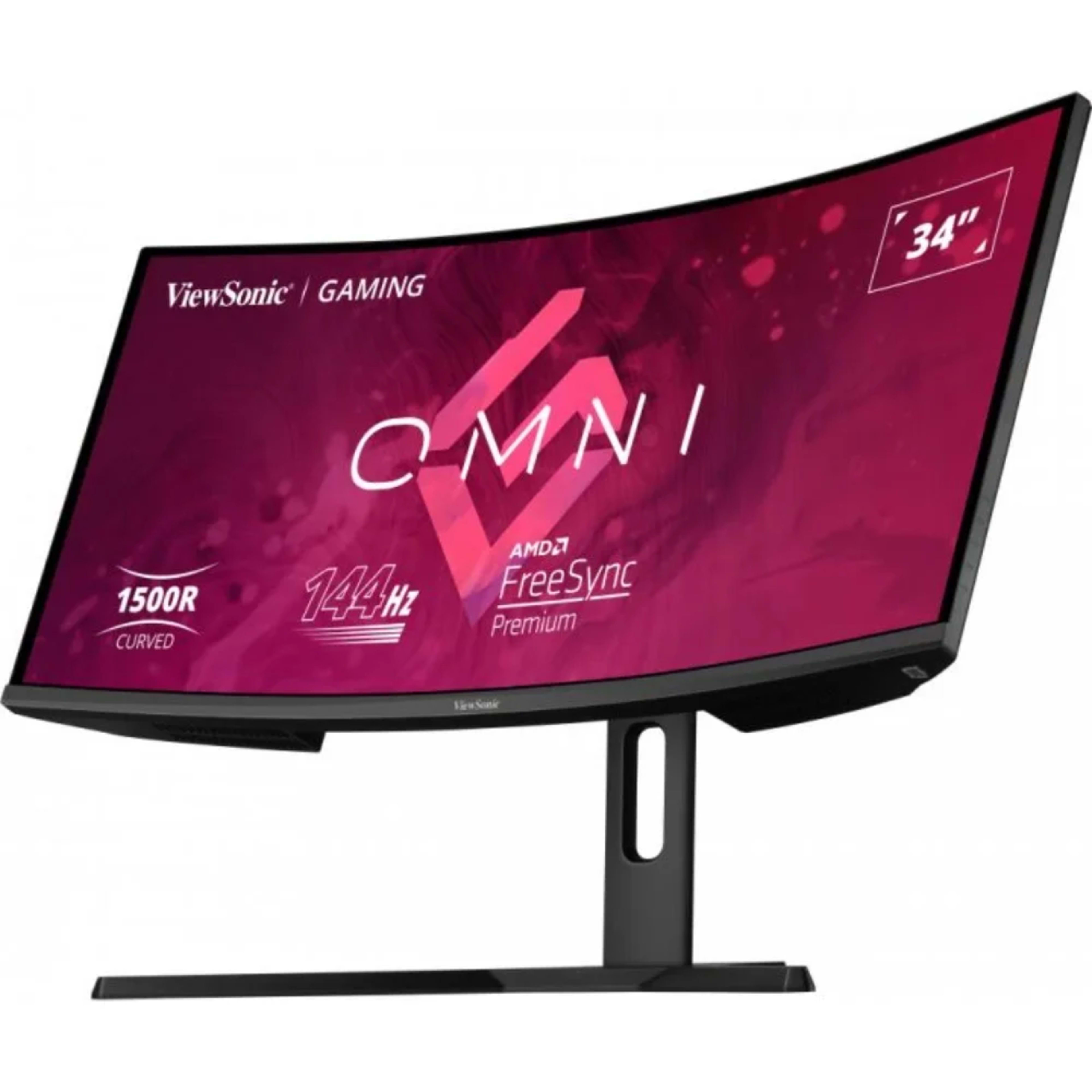 VIEWSONIC OMNI CURVED ERGONOMIC PANORAMIC GAMIING LED 34" VX3418C-2K 4 VIEWSONIC OMNI CURVED ERGONOMIC PANORAMIC GAMIING LED 34" VX3418C-2K thumbnail 4