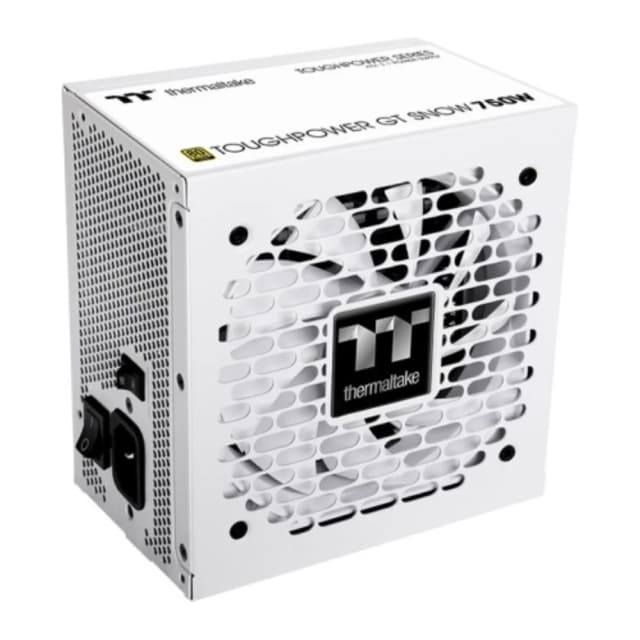 Thermaltake Toughpower GT Snow Power Supply, 750W, 80 PLUS Gold, Fully Modular, ATX 3.1, PCIe Gen 5.1, White - Power Supply (PSU)