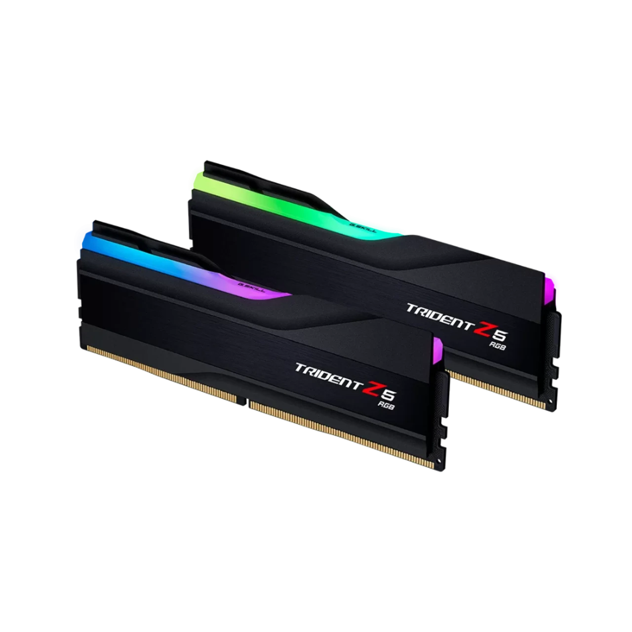 32GB (16x2) KIT 6000mhz TRIDENT Z5 (INTEL) RGB BLACK  thumbnail 3