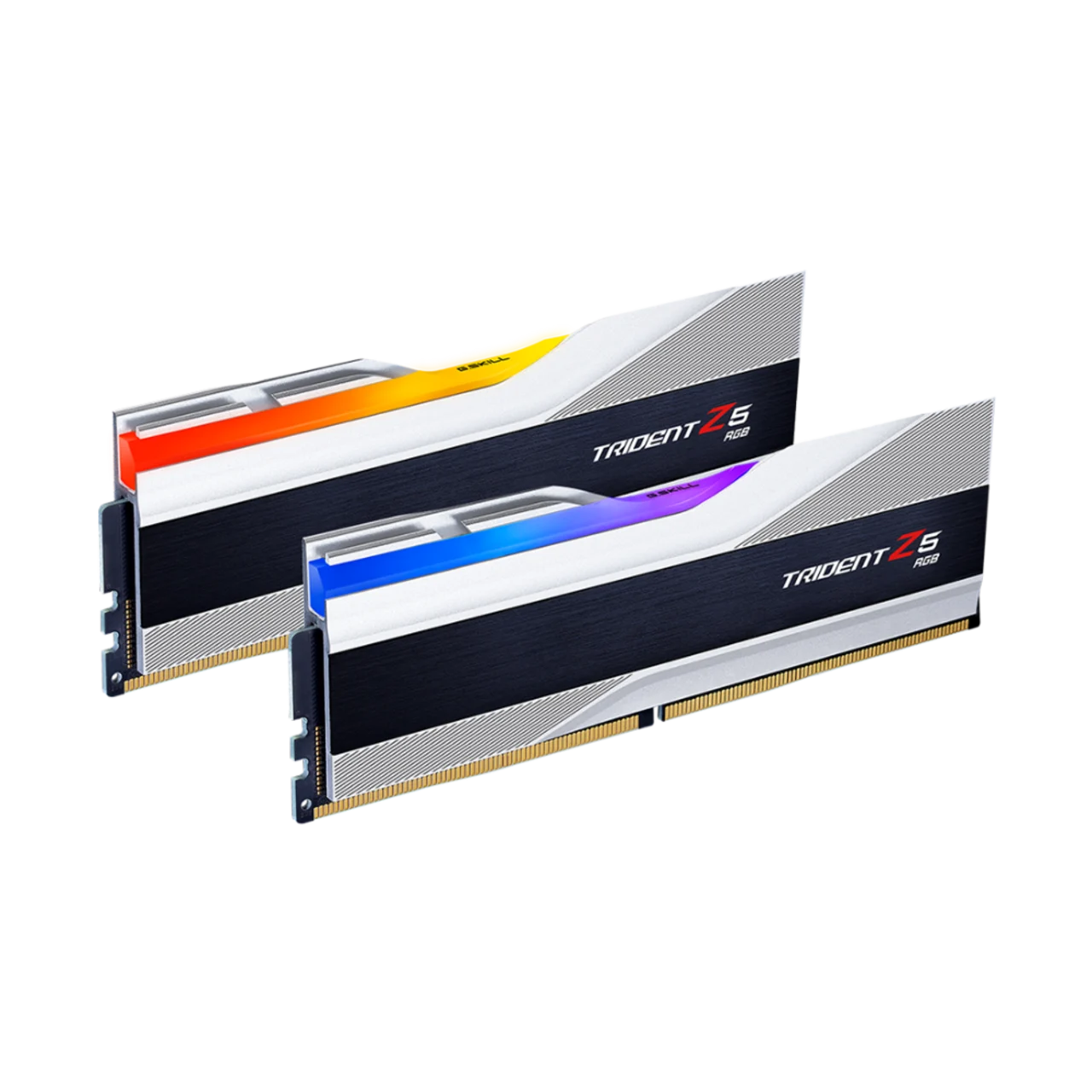 32GB (16x2) KIT 6000mhz TRIDENT Z5 (INTEL) RGB SILVER - Main Image 32GB (16x2) KIT 6000mhz TRIDENT Z5 (INTEL) RGB SILVER - Main Image