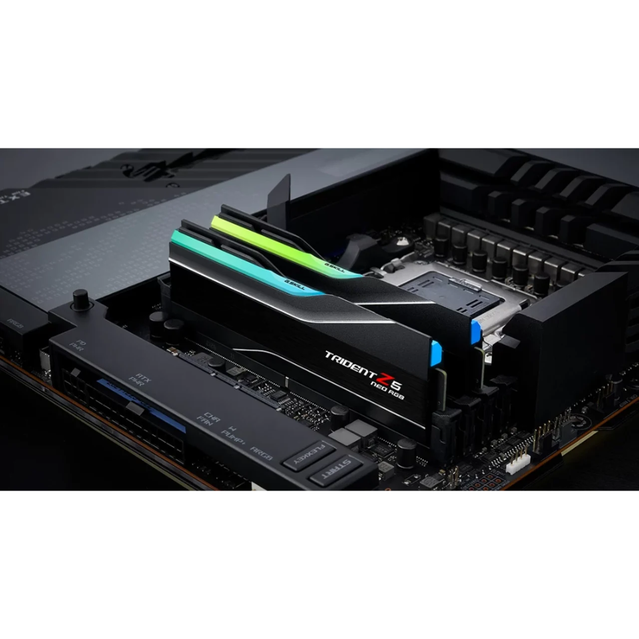 32GB (16x2) KIT 6000mhz TRIDENT Z5 NEO (AMD) RGB BLACK 3 32GB (16x2) KIT 6000mhz TRIDENT Z5 NEO (AMD) RGB BLACK thumbnail 3