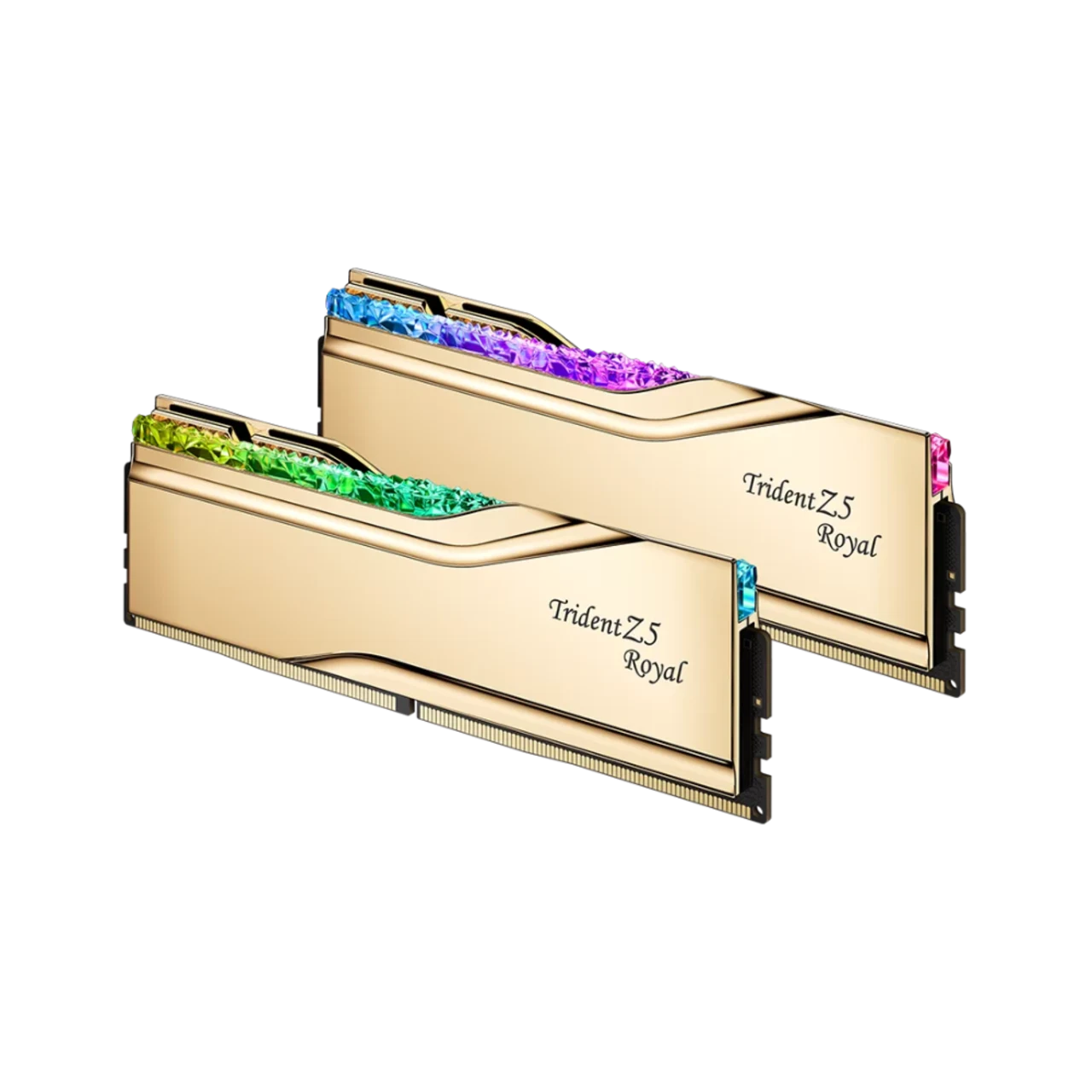 32GB (16x2) KIT 6400mhz TRIDENT Z5 ROYAL (INTEL) RGB GOLD 3 32GB (16x2) KIT 6400mhz TRIDENT Z5 ROYAL (INTEL) RGB GOLD thumbnail 3