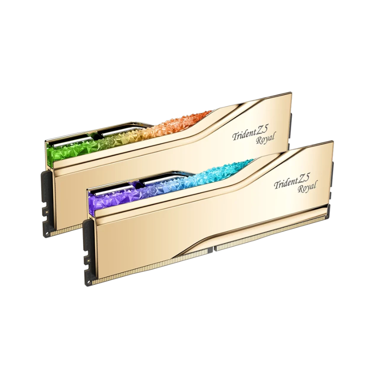 32GB (16x2) KIT 6400mhz TRIDENT Z5 ROYAL (INTEL) RGB GOLD 4 32GB (16x2) KIT 6400mhz TRIDENT Z5 ROYAL (INTEL) RGB GOLD thumbnail 4