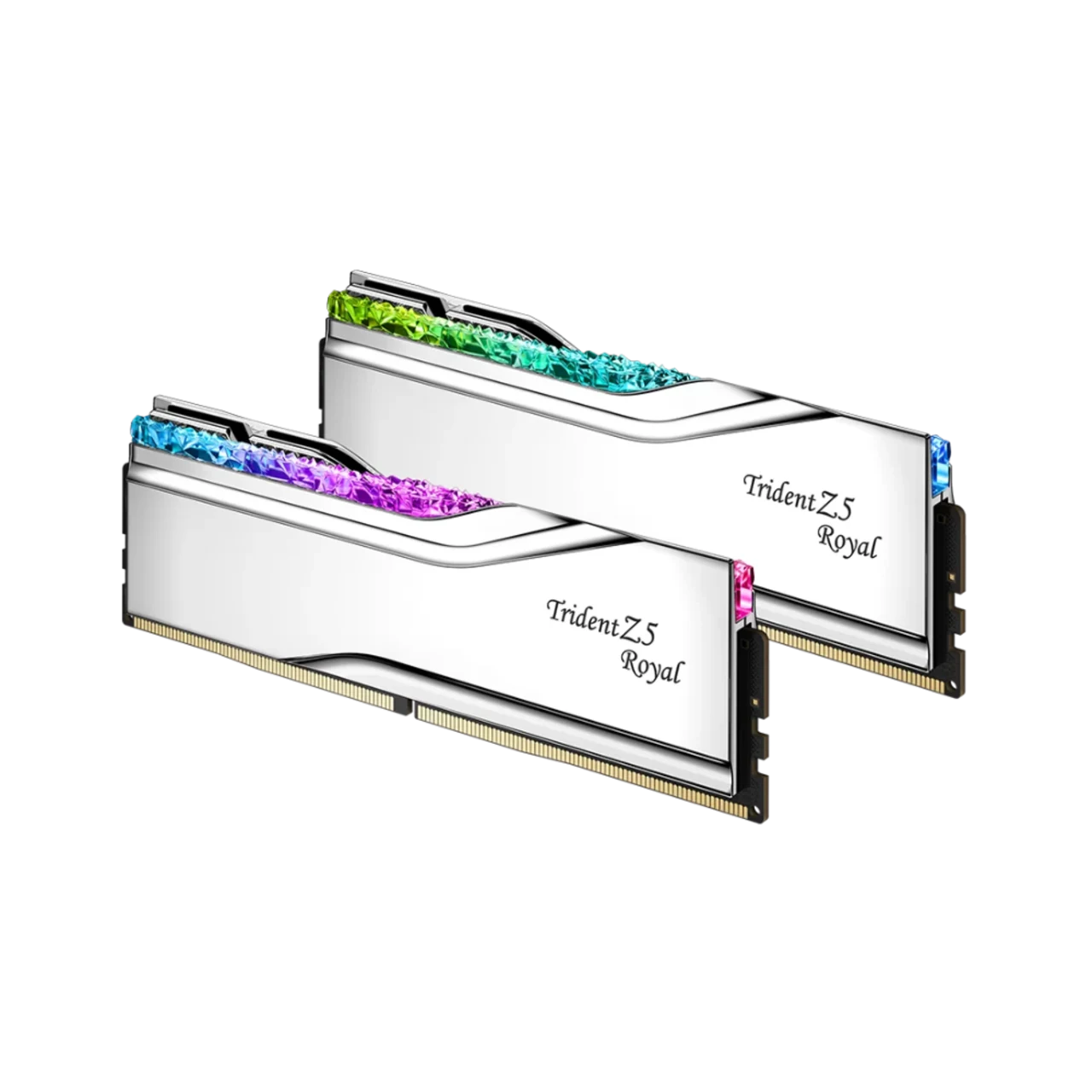 32GB (16x2) KIT 6400mhz TRIDENT Z5 ROYAL (INTEL) RGB SILVER 3 32GB (16x2) KIT 6400mhz TRIDENT Z5 ROYAL (INTEL) RGB SILVER thumbnail 3