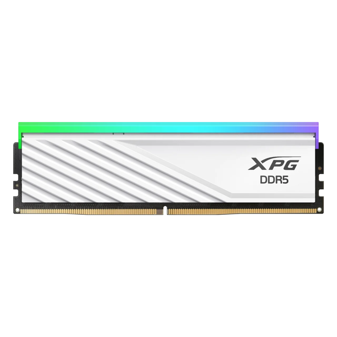 XPG 32GB 6000MHz LANCER BLADE DDR5 DESKTOP RGB ( Dual Pack 16 x 2 ) WHITE (CL 30-40-40)  - Main Image