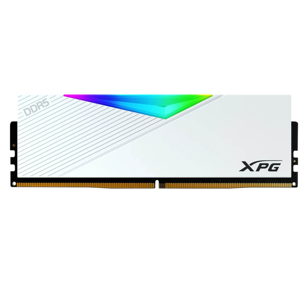 XPG 64GB 6000MHz LANCER BLADE DDR5 DESKTOP RGB ( Dual Pack 32 x 2 ) (WHITE) (CL 30-40-40) - Main Image XPG 64GB 6000MHz LANCER BLADE DDR5 DESKTOP RGB ( Dual Pack 32 x 2 ) (WHITE) (CL 30-40-40) - Main Image