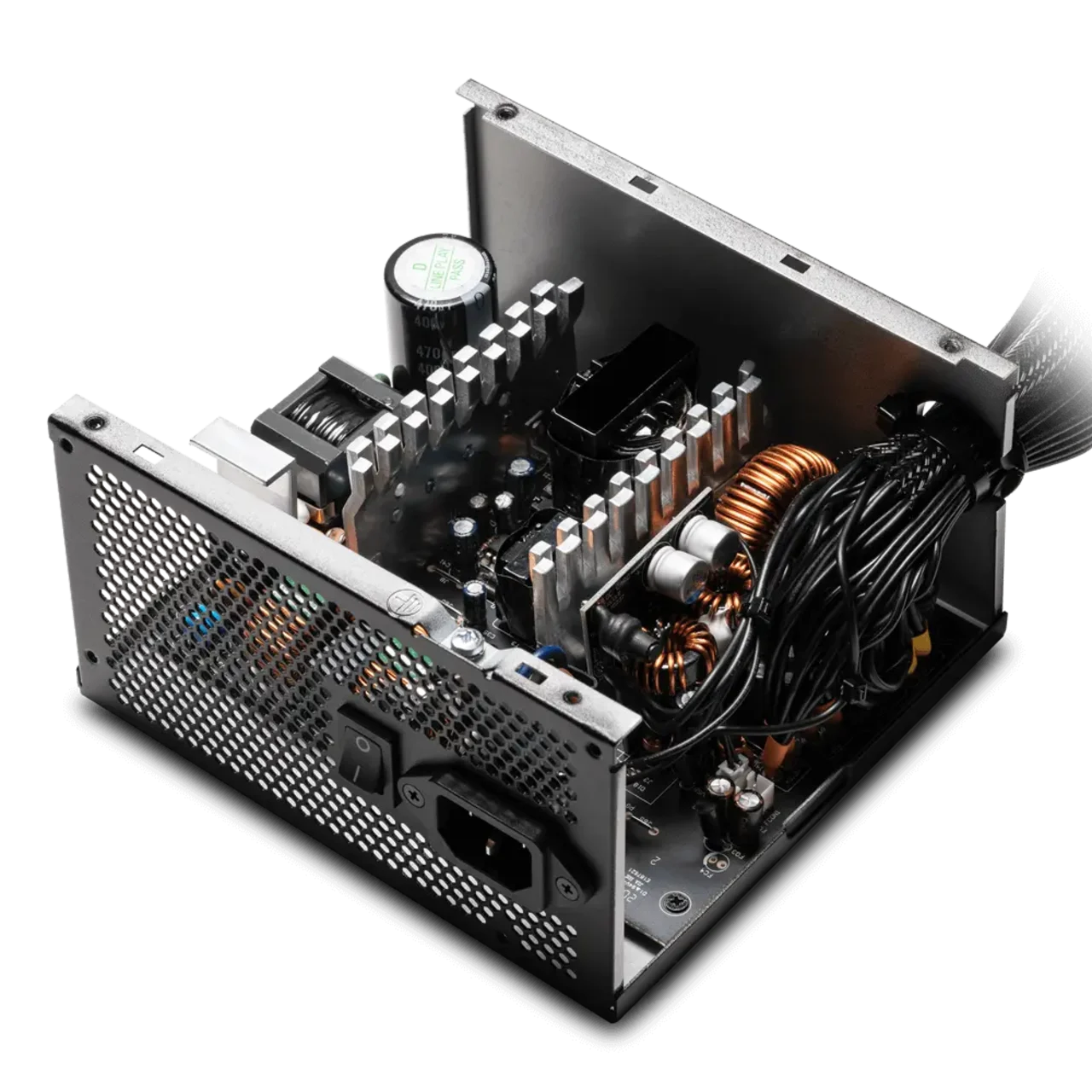 XPG 650W BRONZE PYLON Gaming Power Supply NON MODULAR thumbnail 3