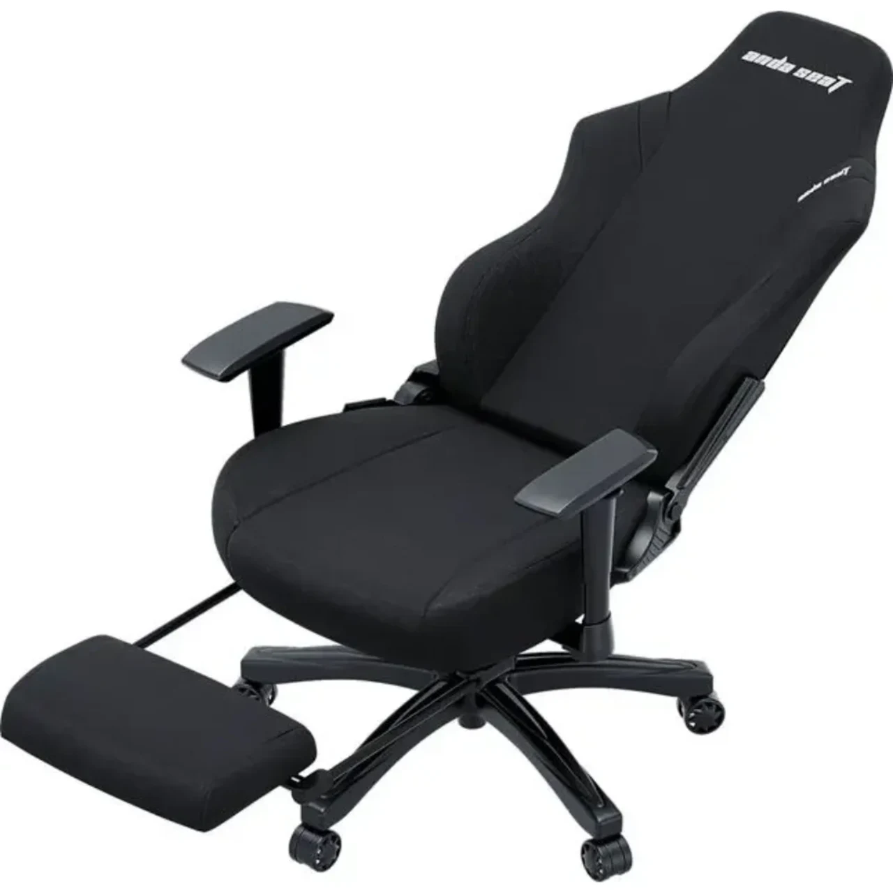 LUNA PRO WITH FOOTREST (BLACK FABRIC) 2 LUNA PRO WITH FOOTREST (BLACK FABRIC) thumbnail 2